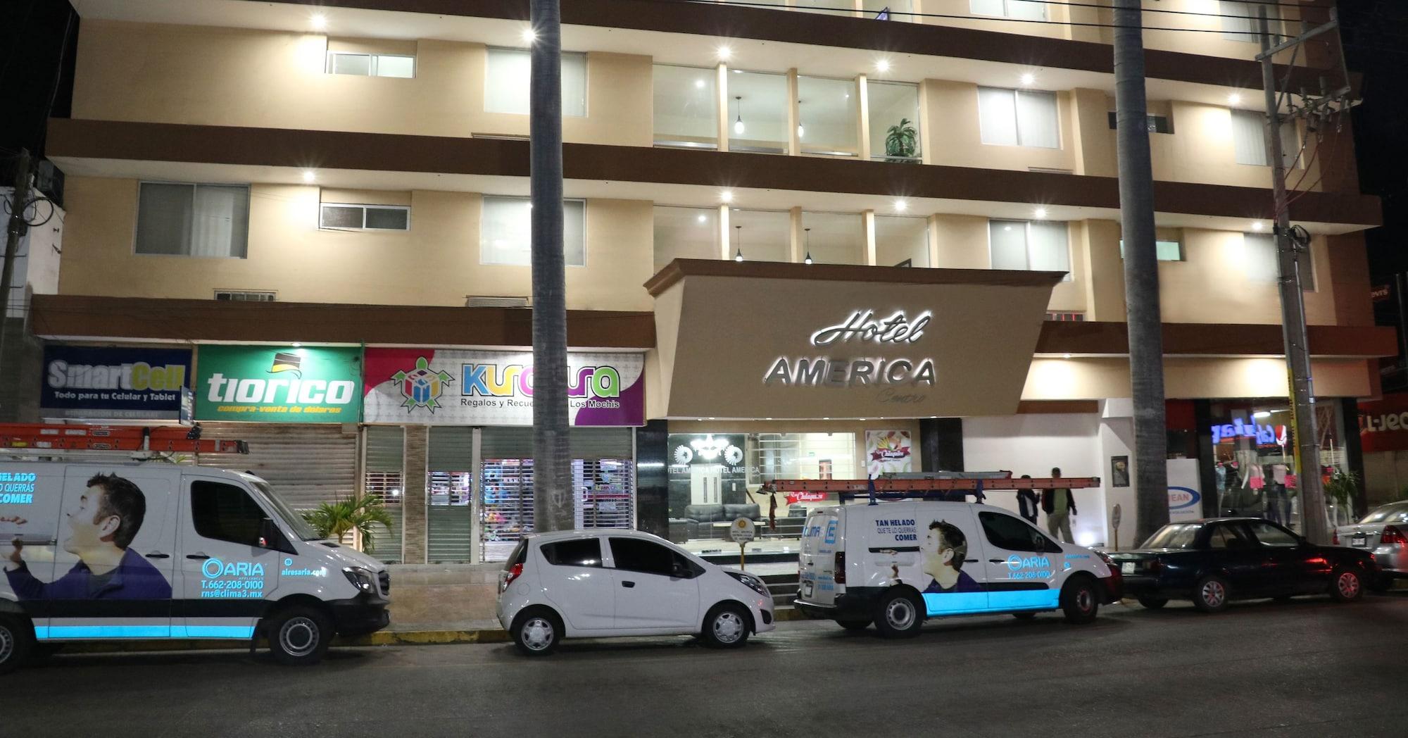 Vista Exterior Hotel America Centro