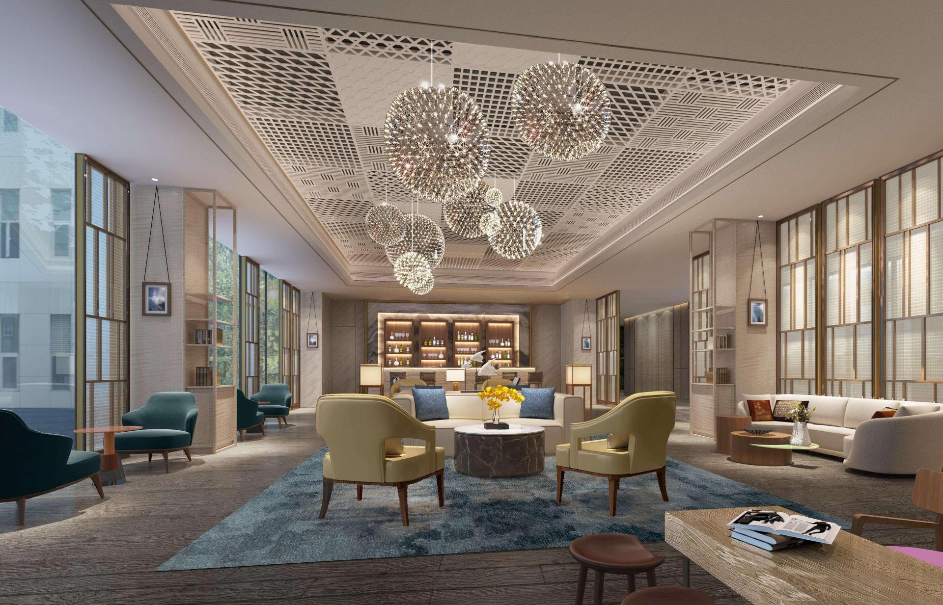 Bar/Salón Radisson Suzhou