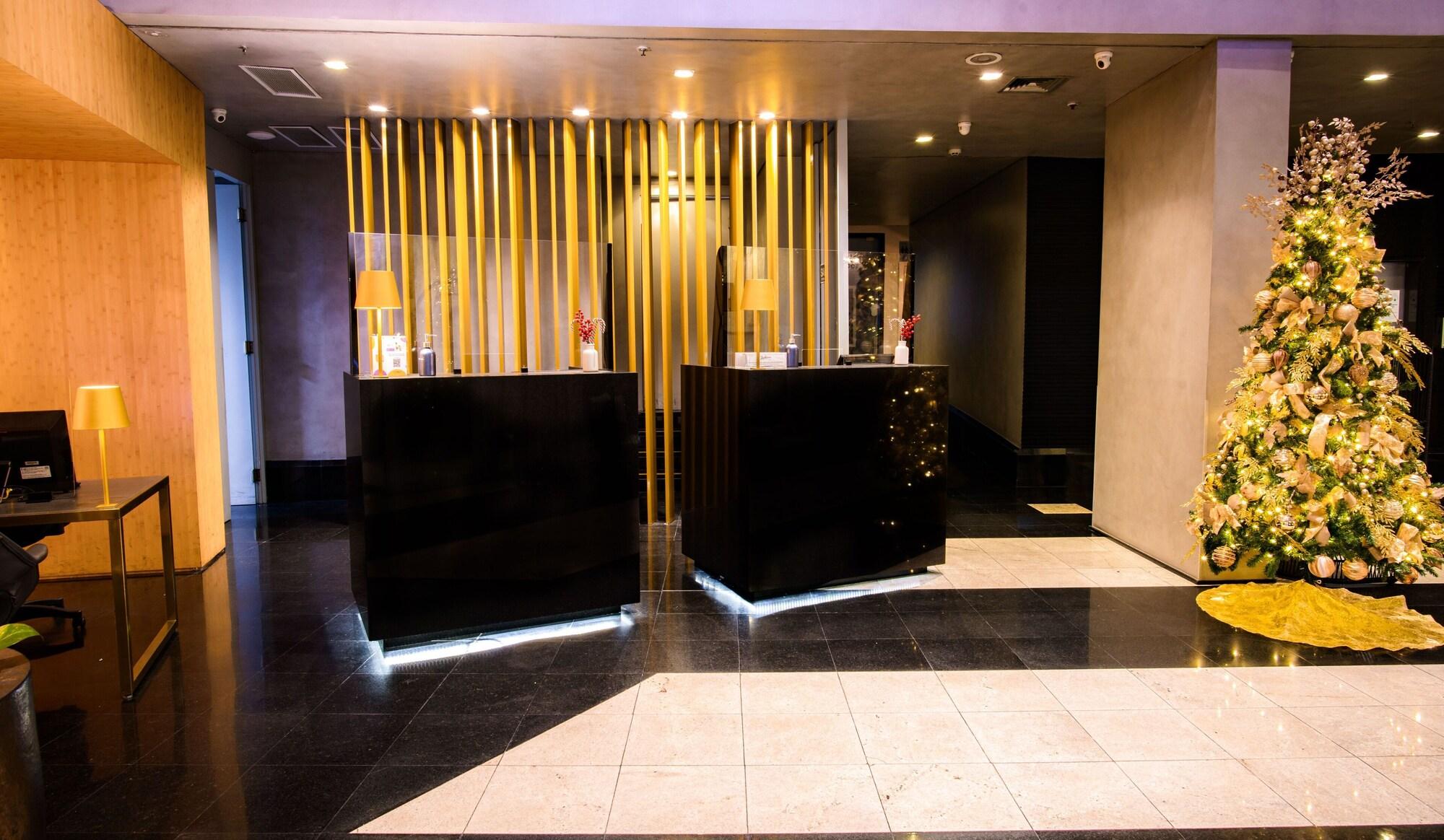 Vista Lobby Radisson Hotel Alphaville