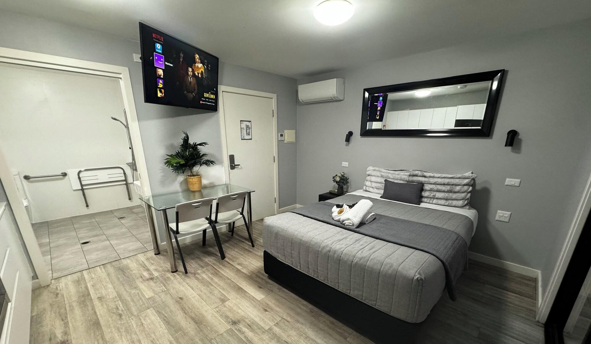 Equipamiento de Habitación Foundry Apartments