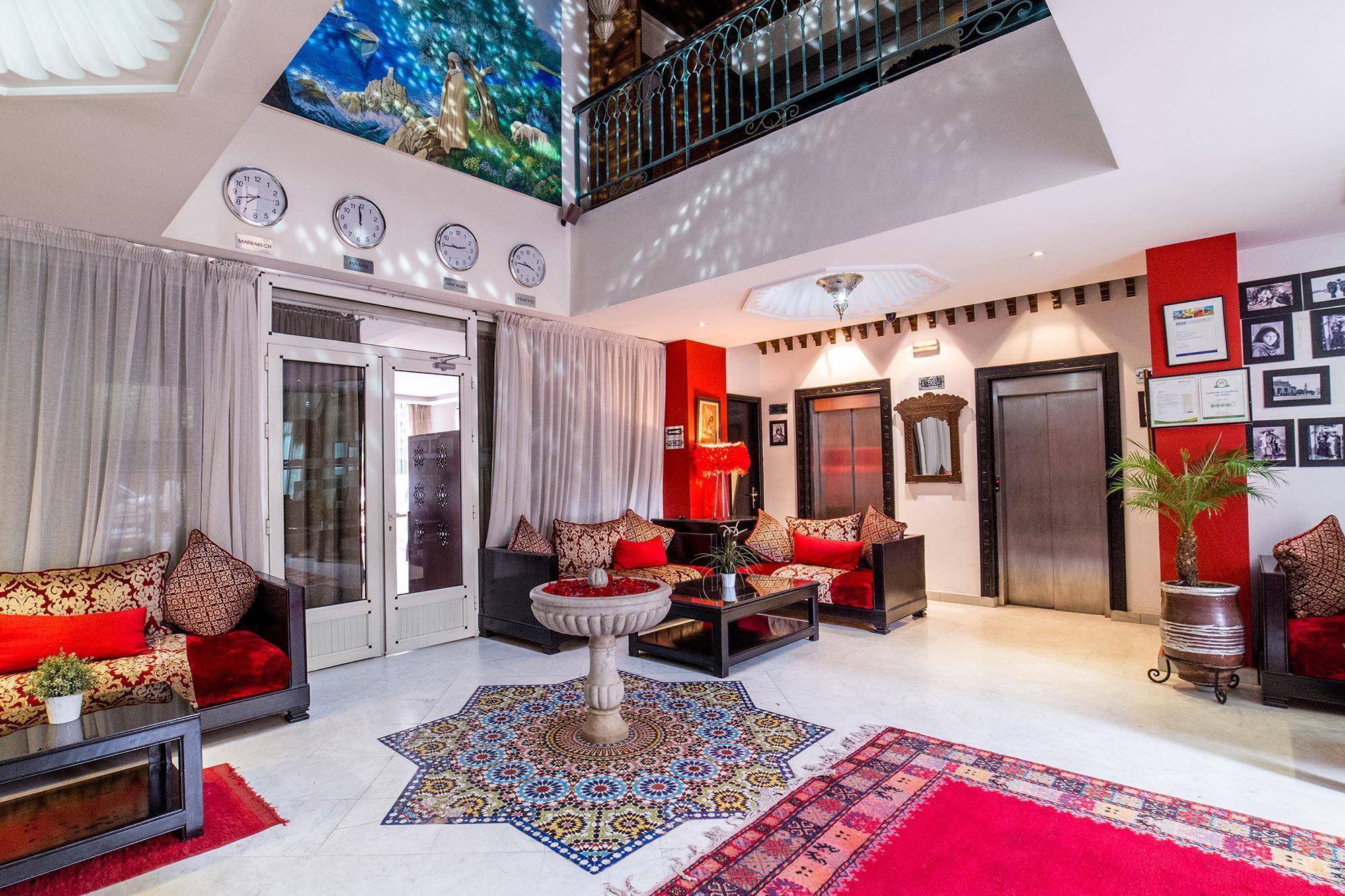 Vista Lobby Hotel Le Caspien