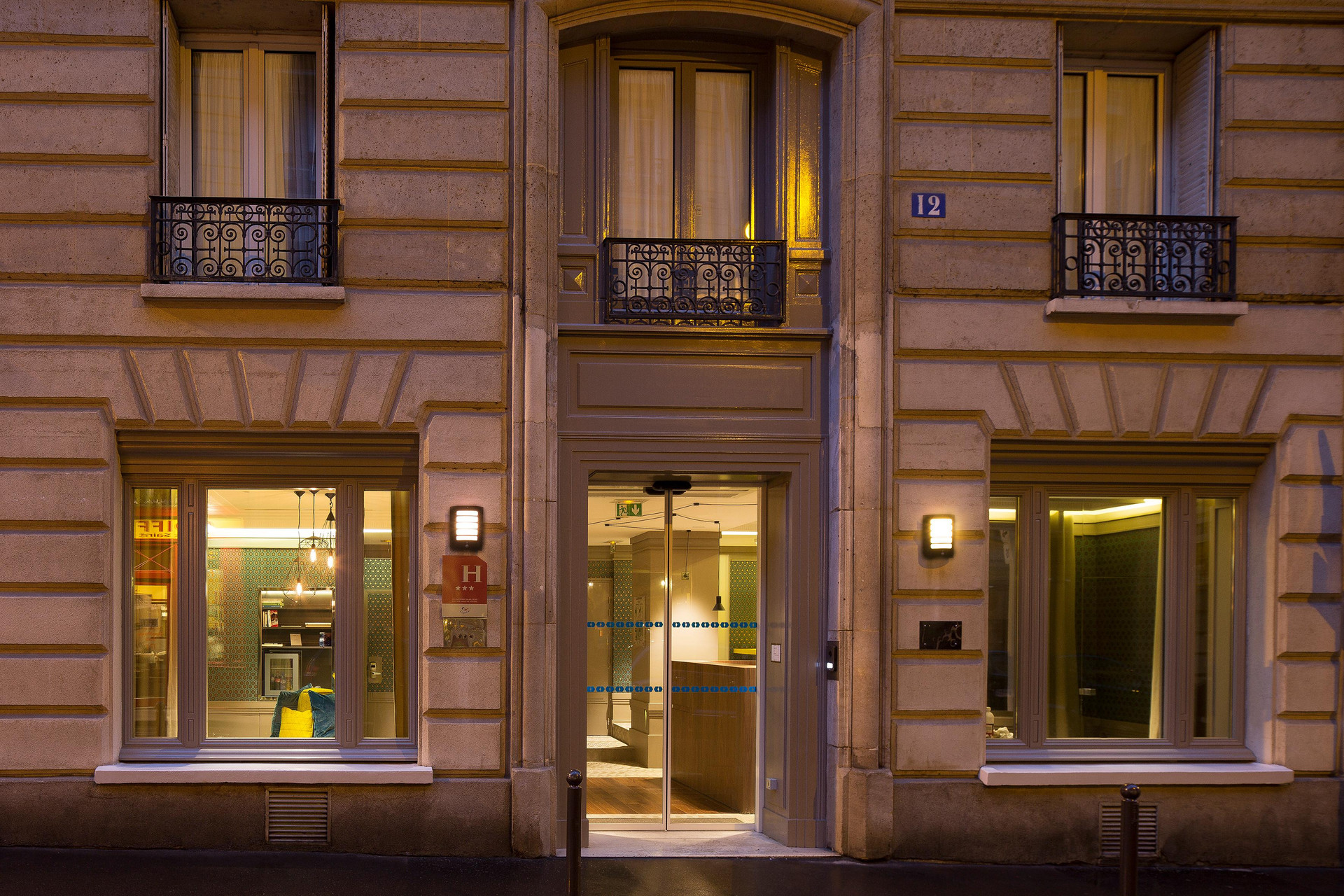 Vista Exterior Hotel Sophie Germain