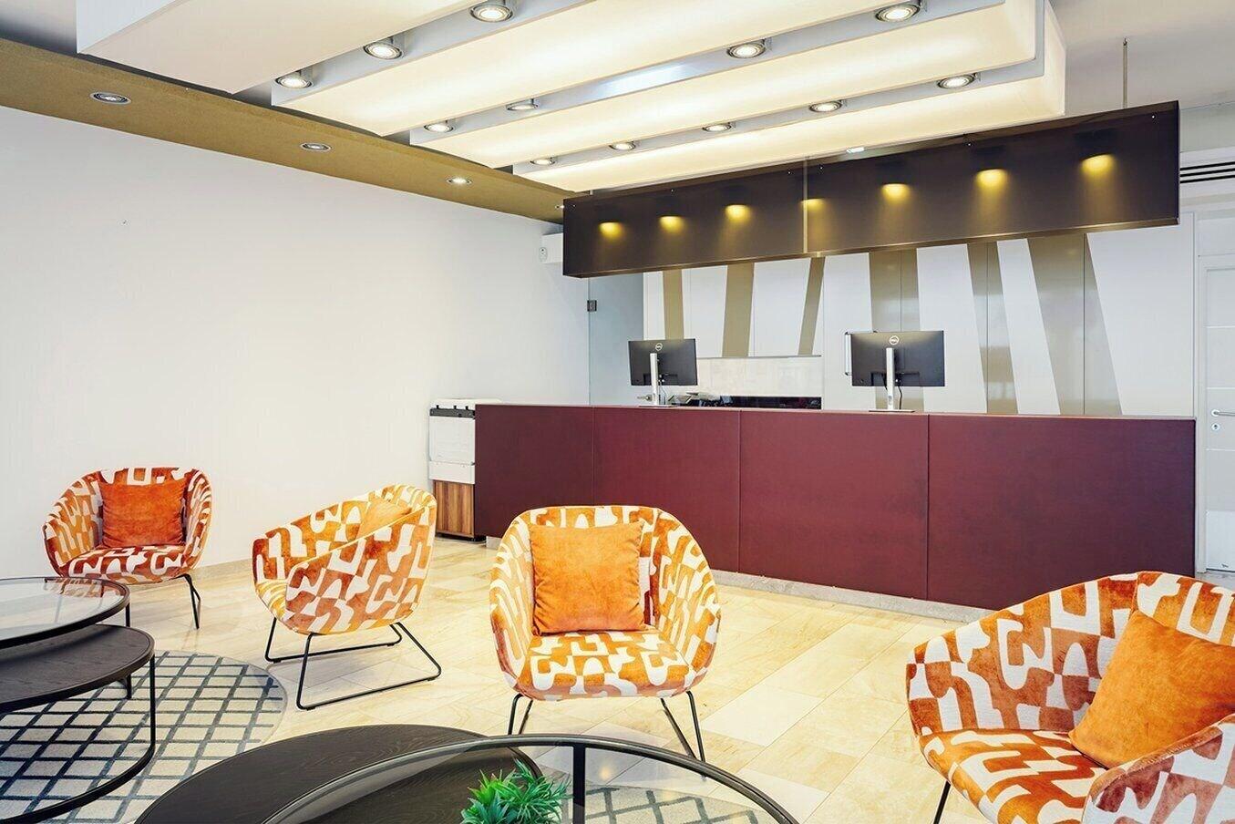 Vista Lobby Hotel Eurostars Embassy