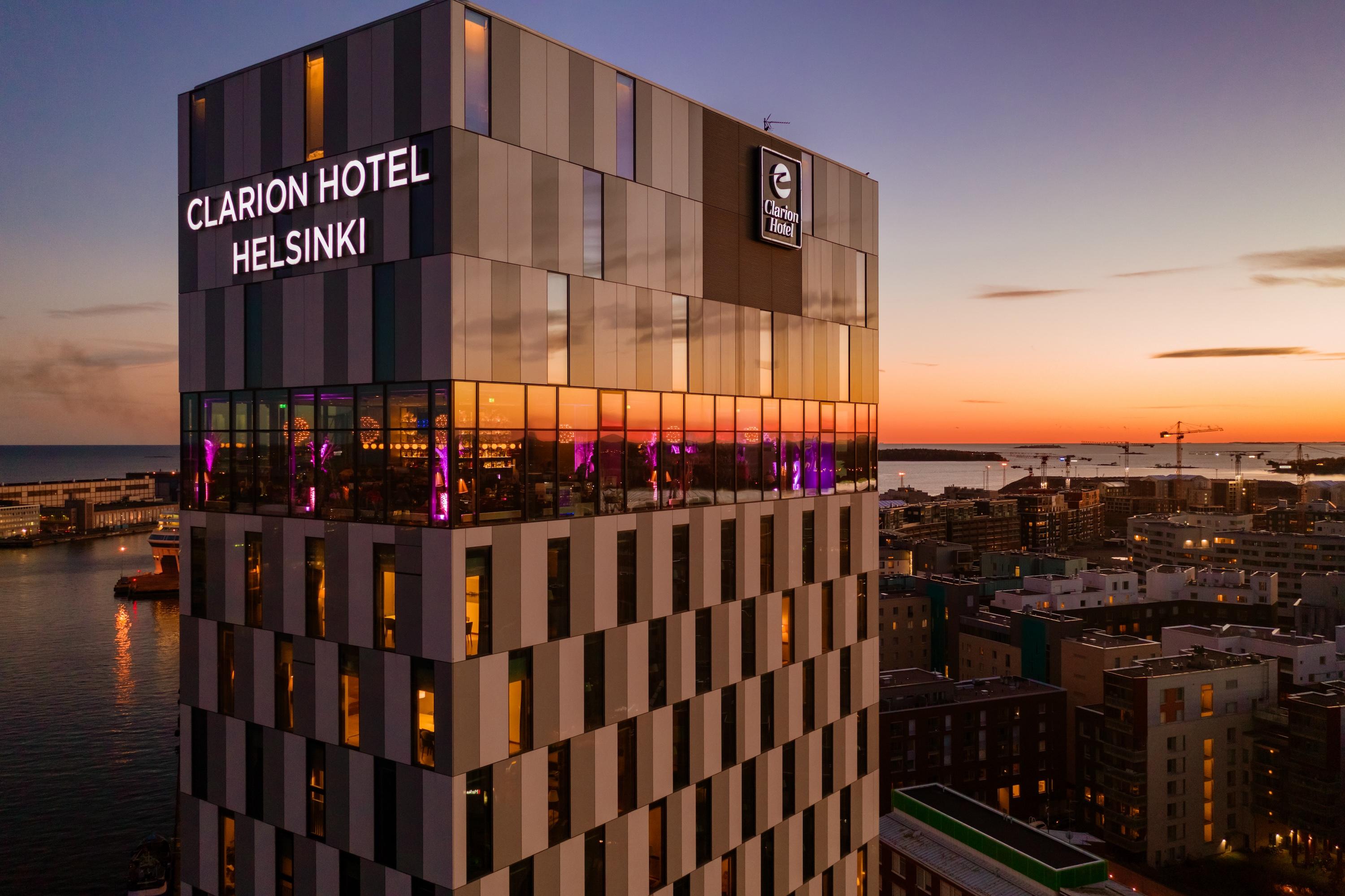 Vista Exterior Clarion Hotel Helsinki