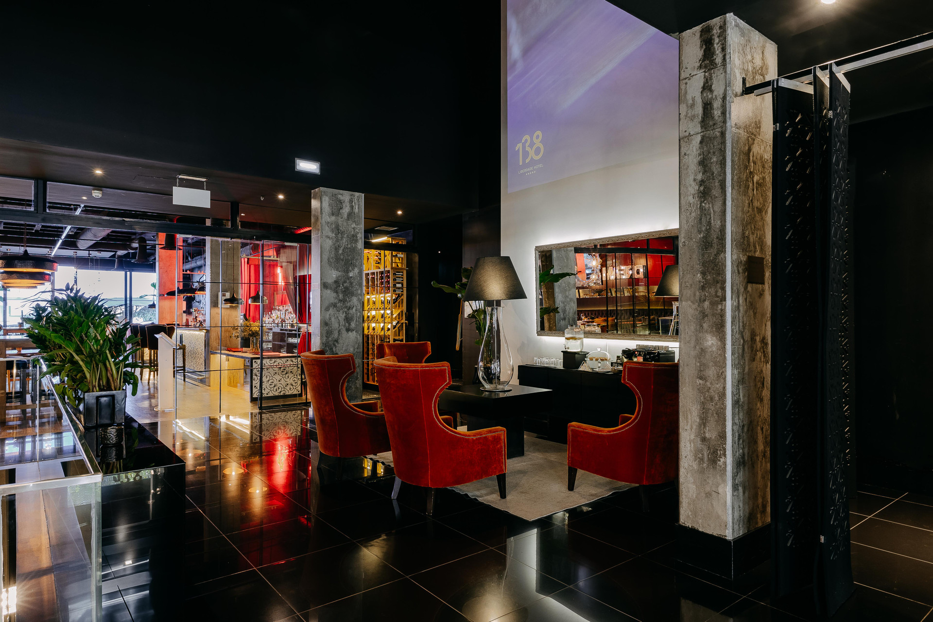 Vista Lobby 138 Liberdade Hotel