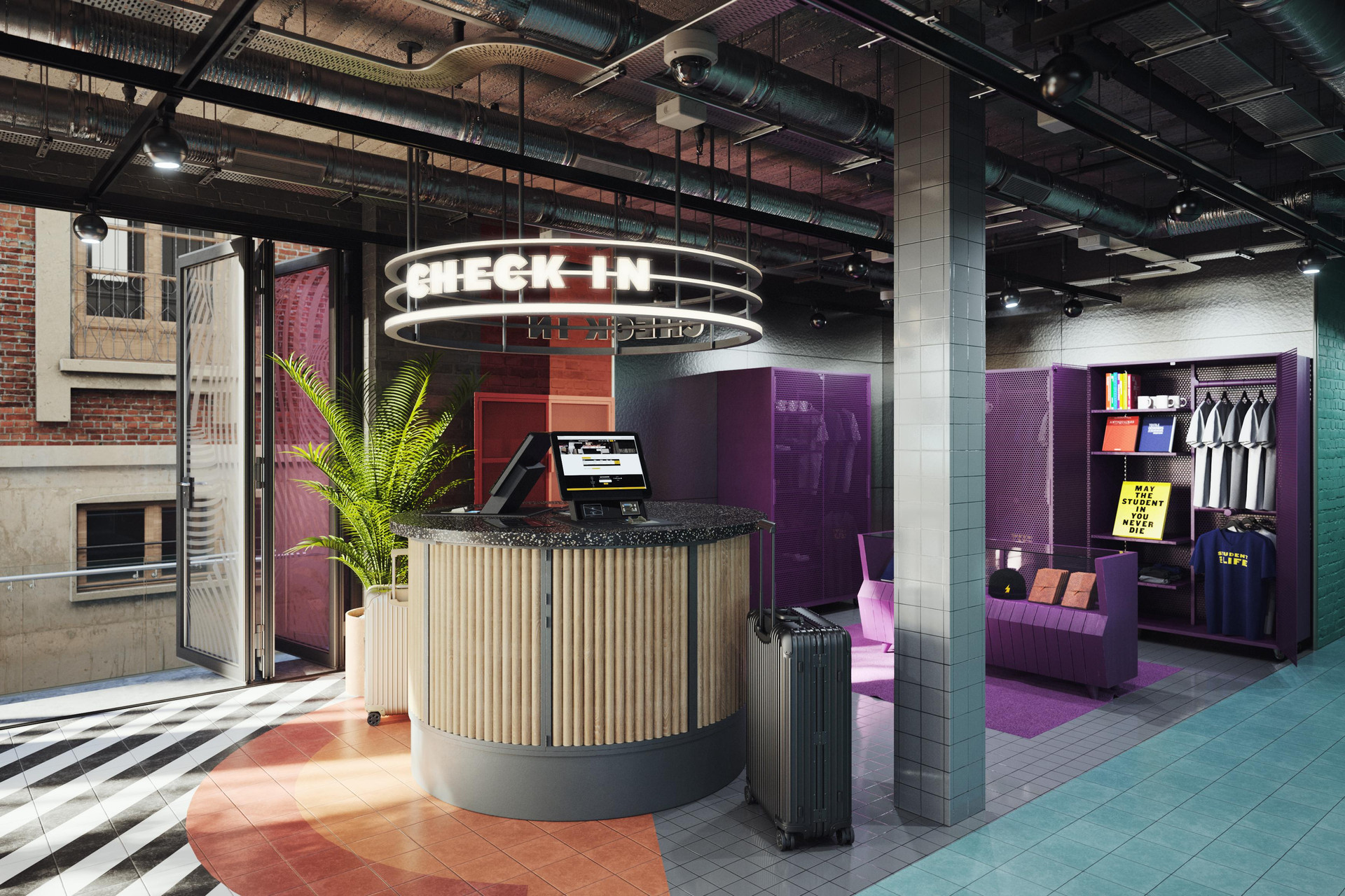 Vista Lobby The Social Hub Madrid