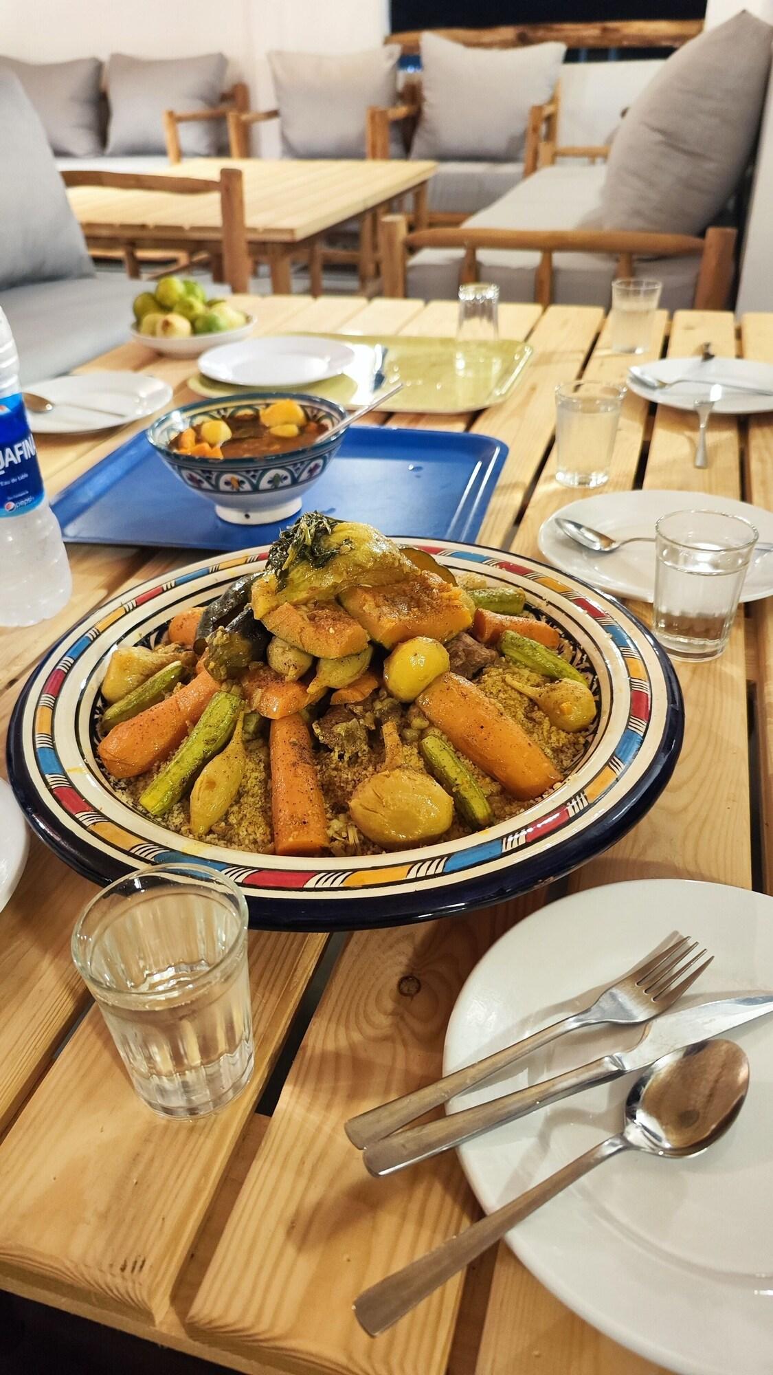 Restaurant BigBlue Hostel Surf & Coworking