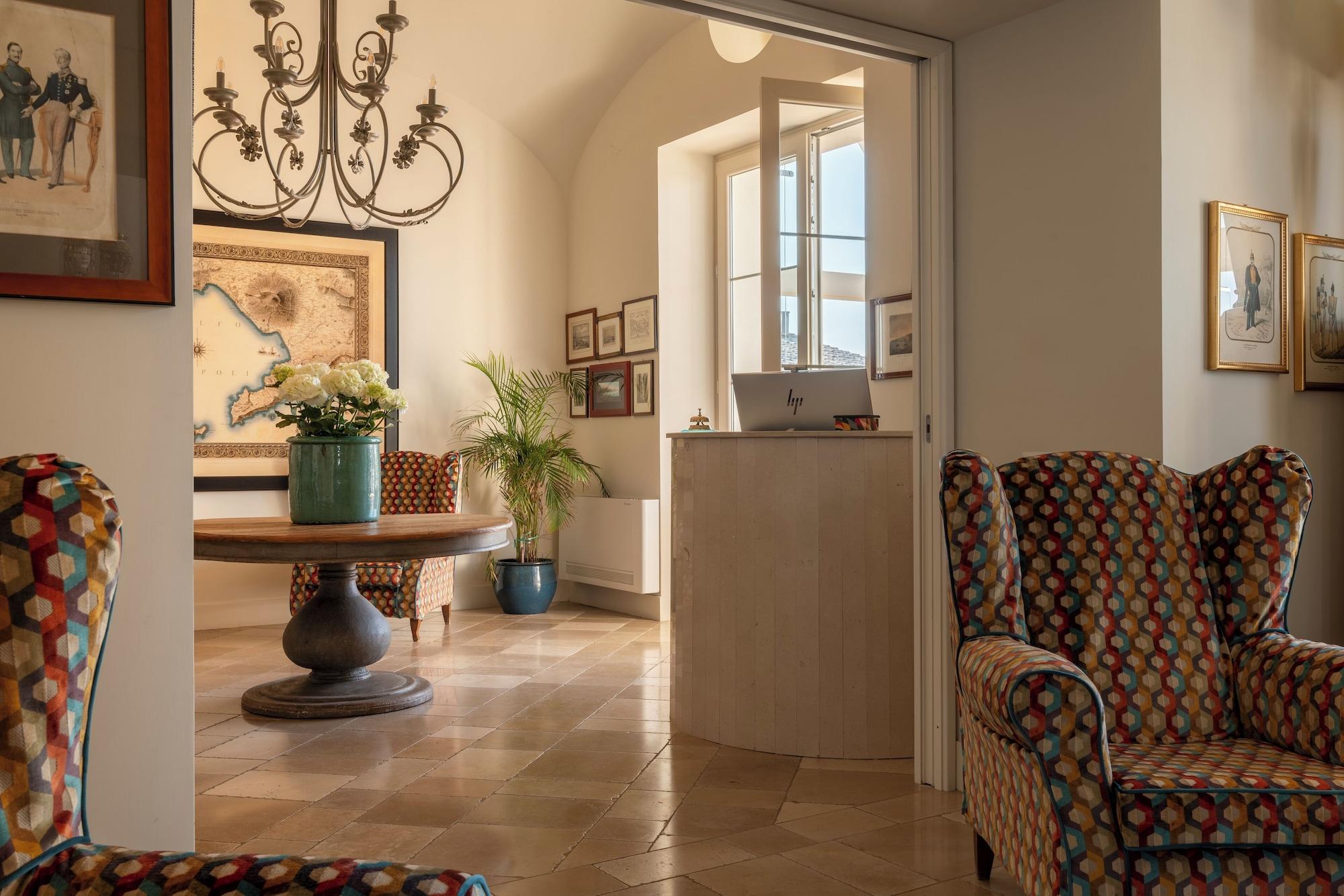Vista Lobby Relais Palazzo del Barone