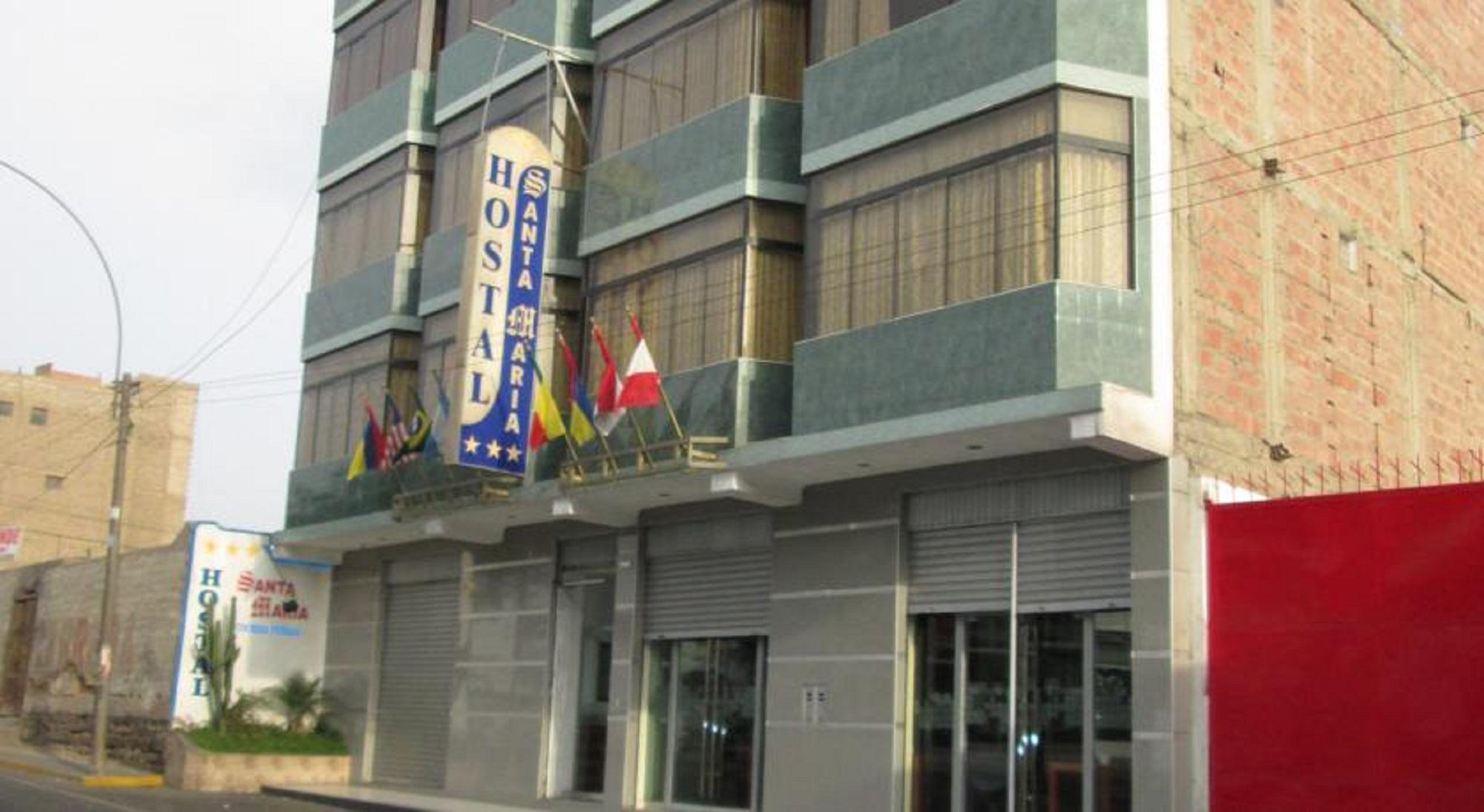 Vista Exterior Hotel Santa María