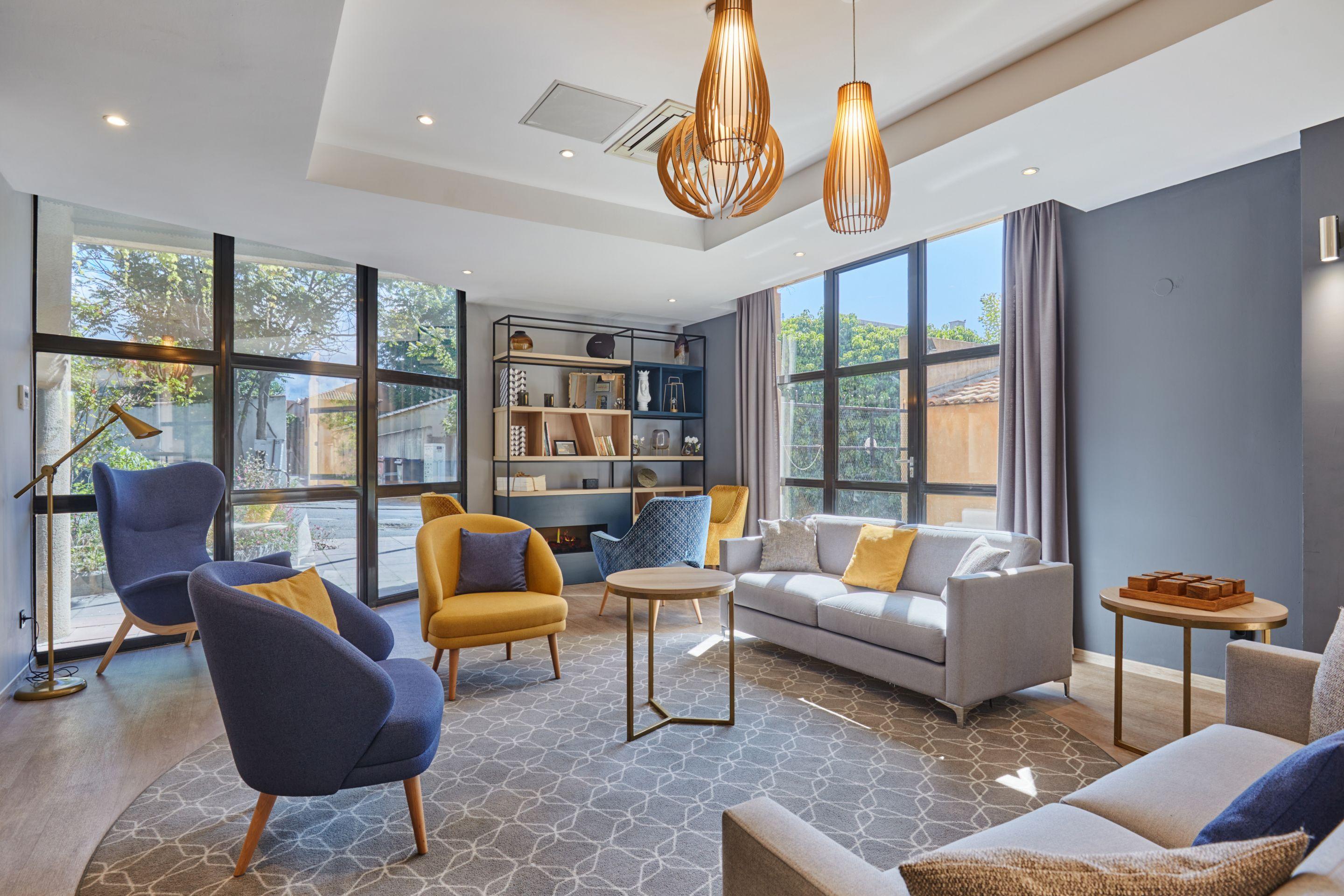 Vista Lobby Appart Hotel Odalys City Aix en Provence Les Floridianes