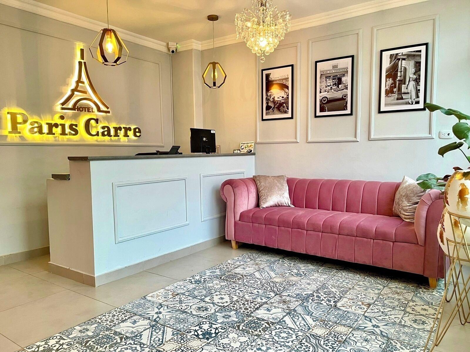 Vista Lobby HOTEL PARIS CARRE