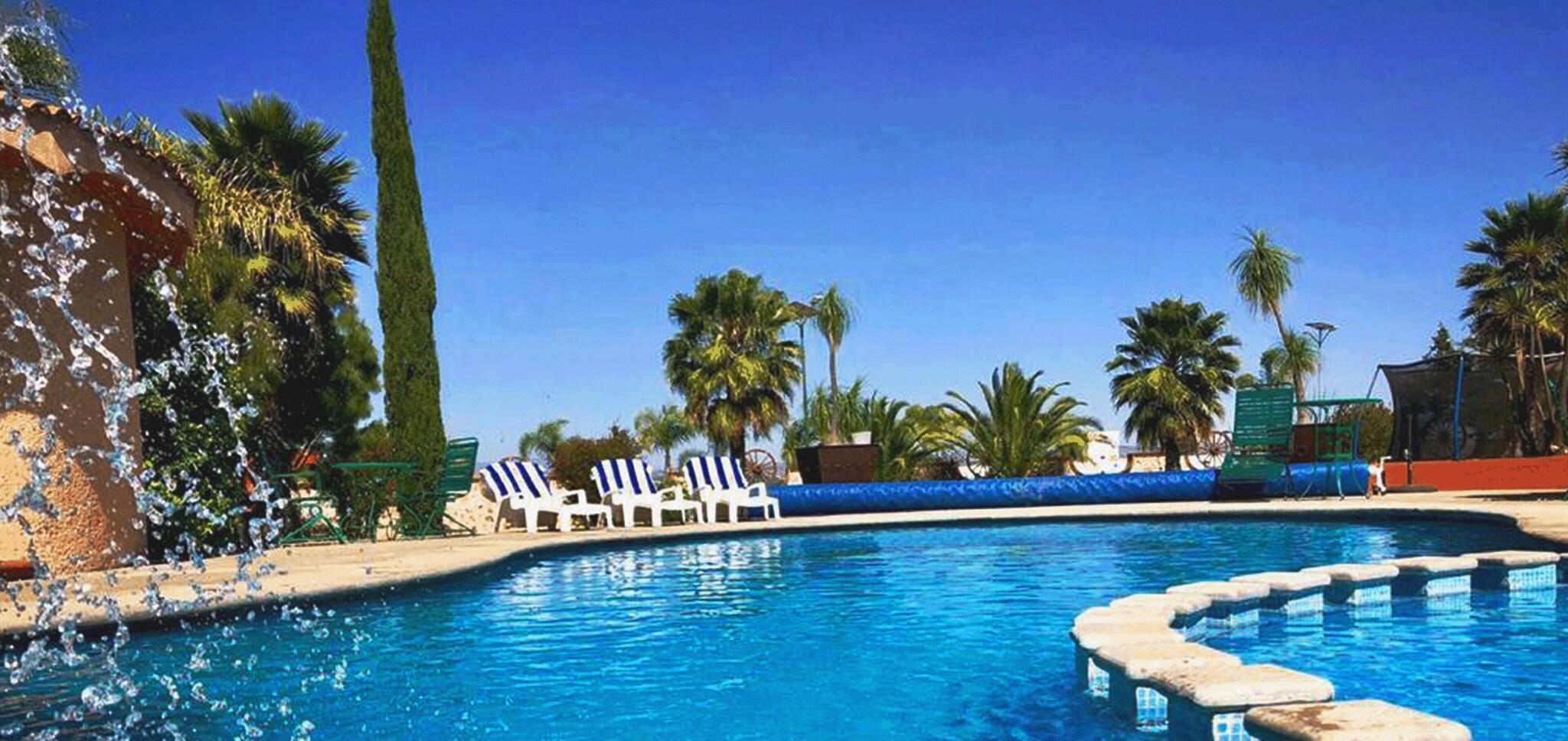 Vista Piscina Hacienda Tres Vidas Hotel & Spa