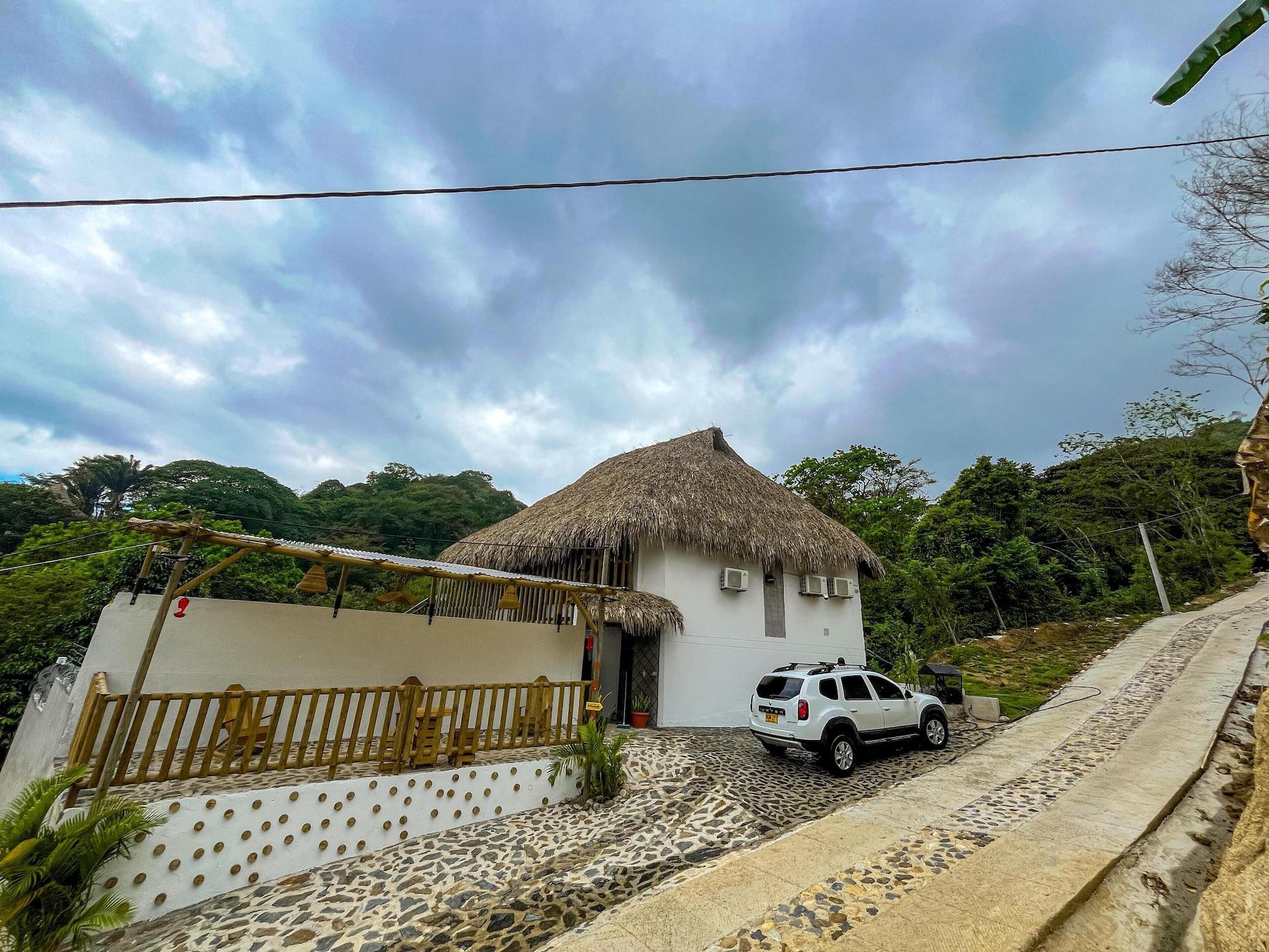Vista Exterior Cabaña Mirador del Bosque Tayrona