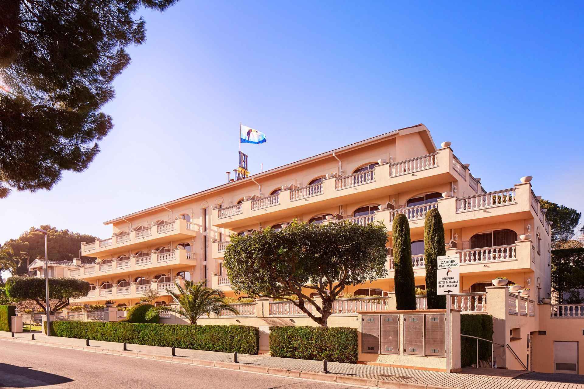 Vista Exterior Van Der Valk Hotel Barcarola