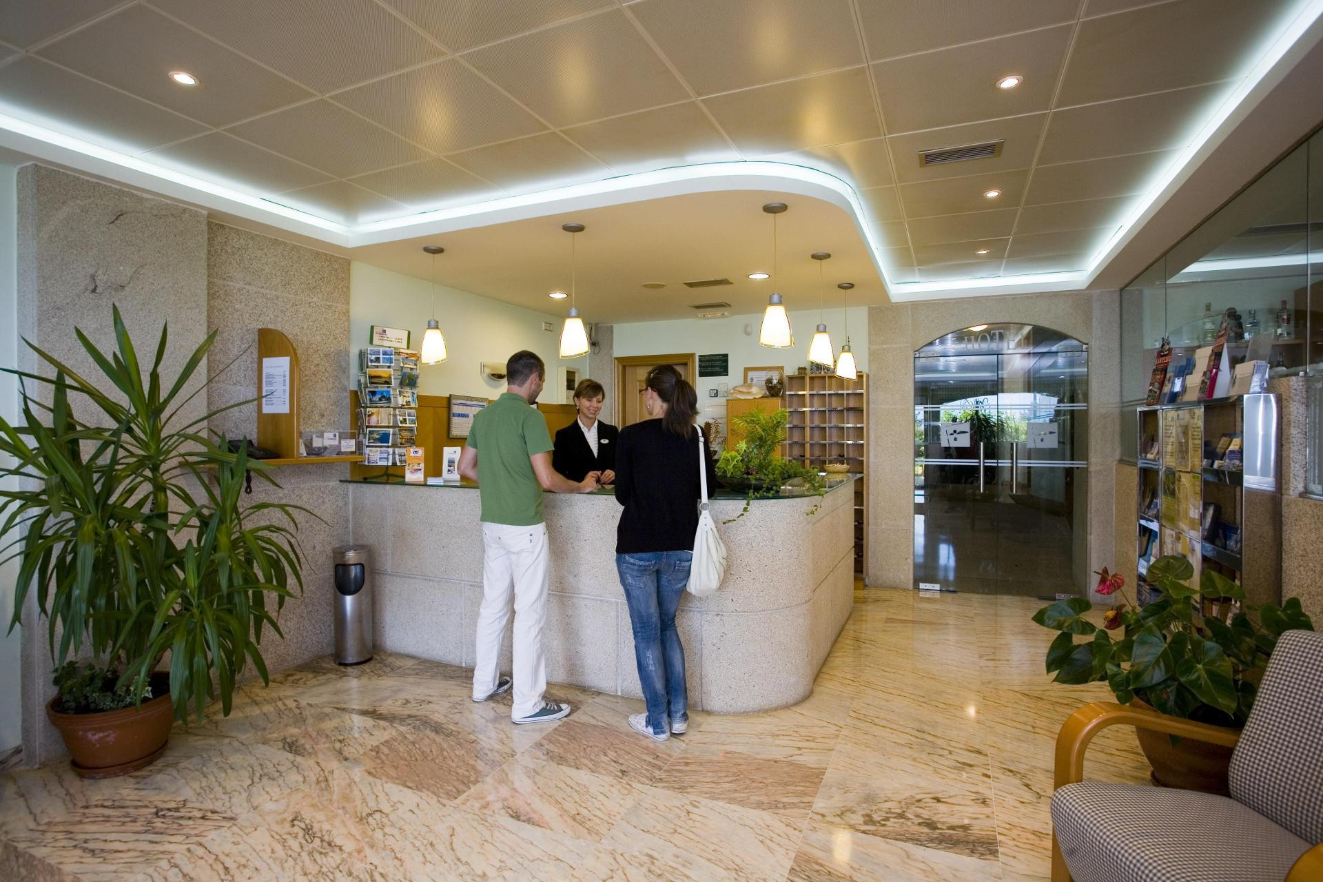 Vista Lobby Hotel Oca Vermar