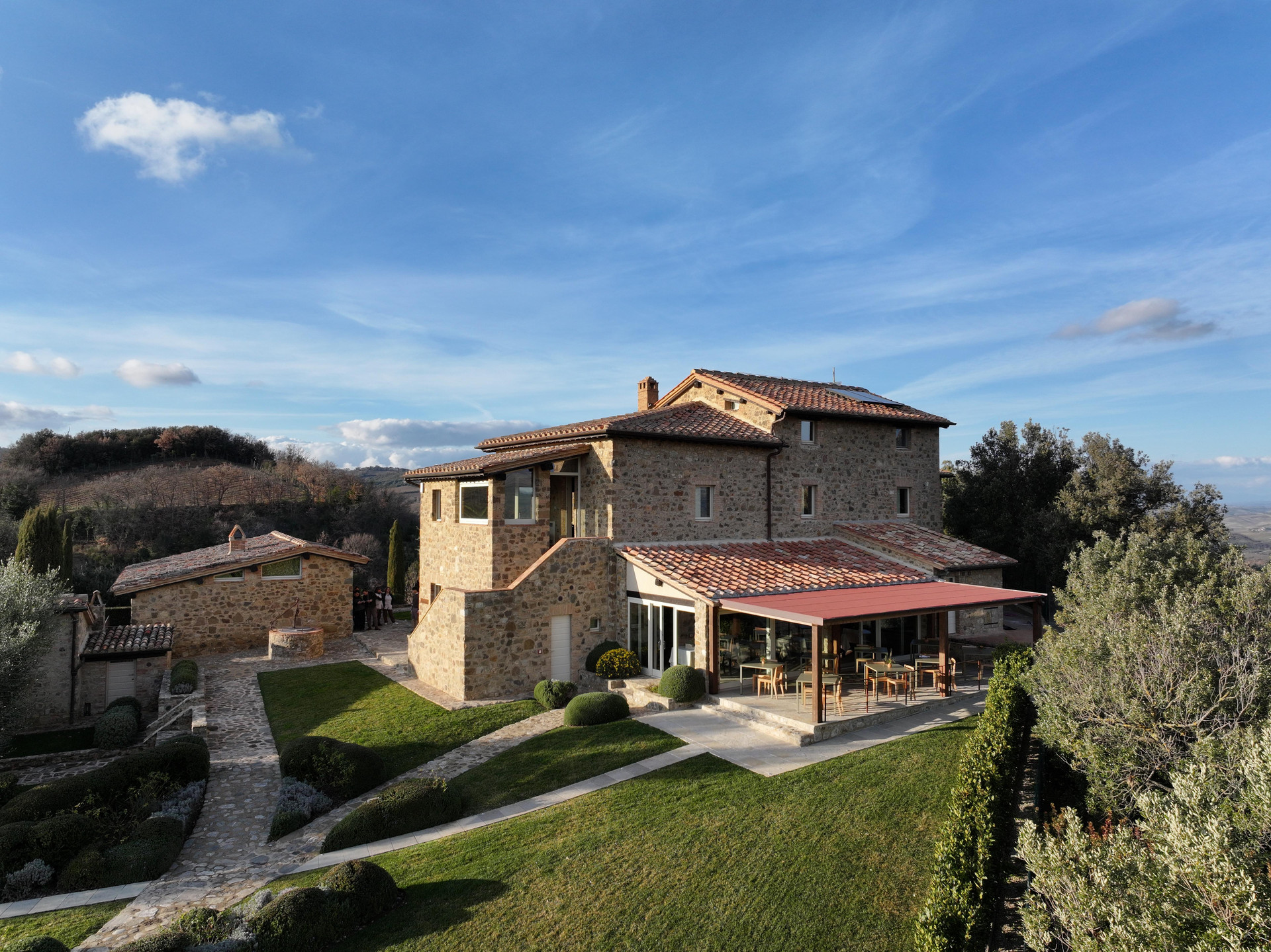 Vista Exterior Mastrojanni Relais