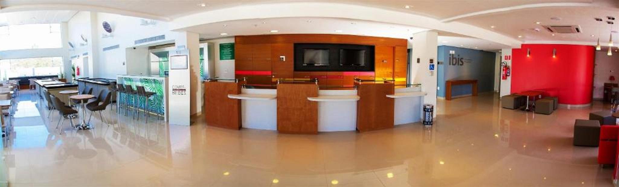 Vista Lobby ibis Presidente Prudente Manoel Goulart