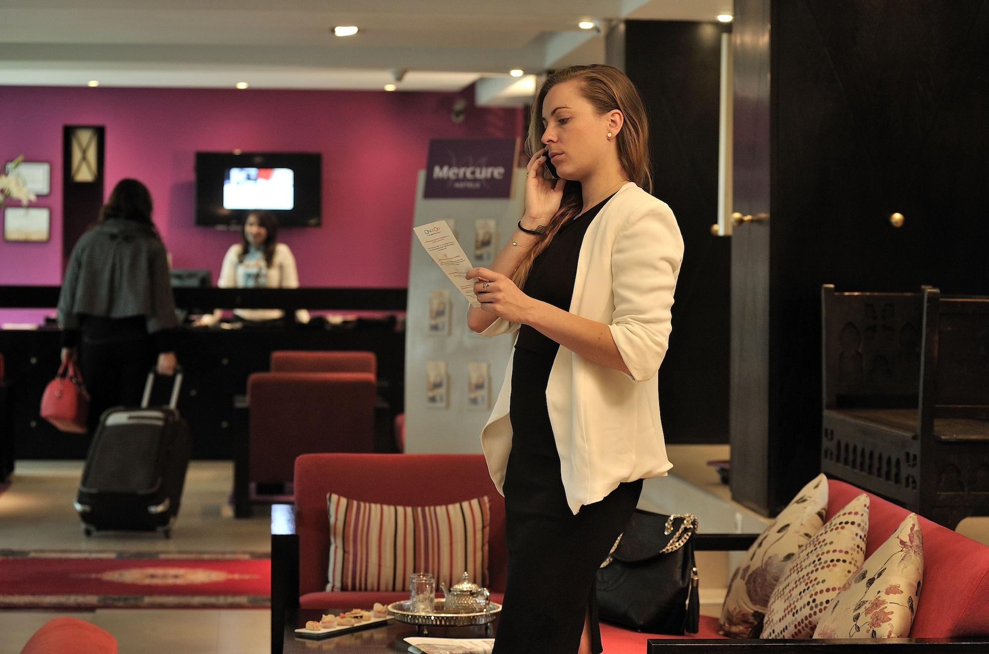 Vista Lobby Hotel Mercure Rabat Sheherazade