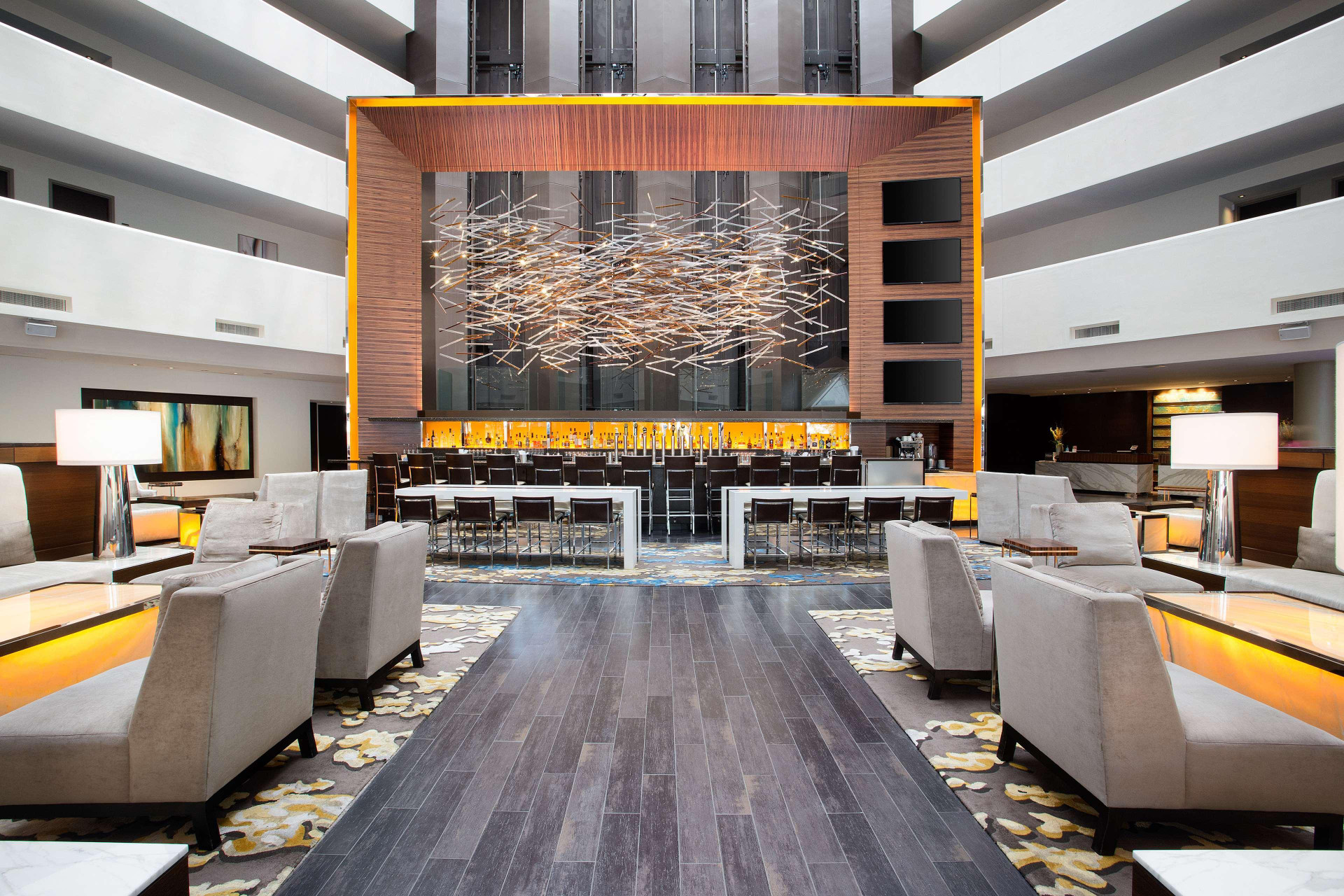 Vista Lobby Hilton McLean Tysons Corner