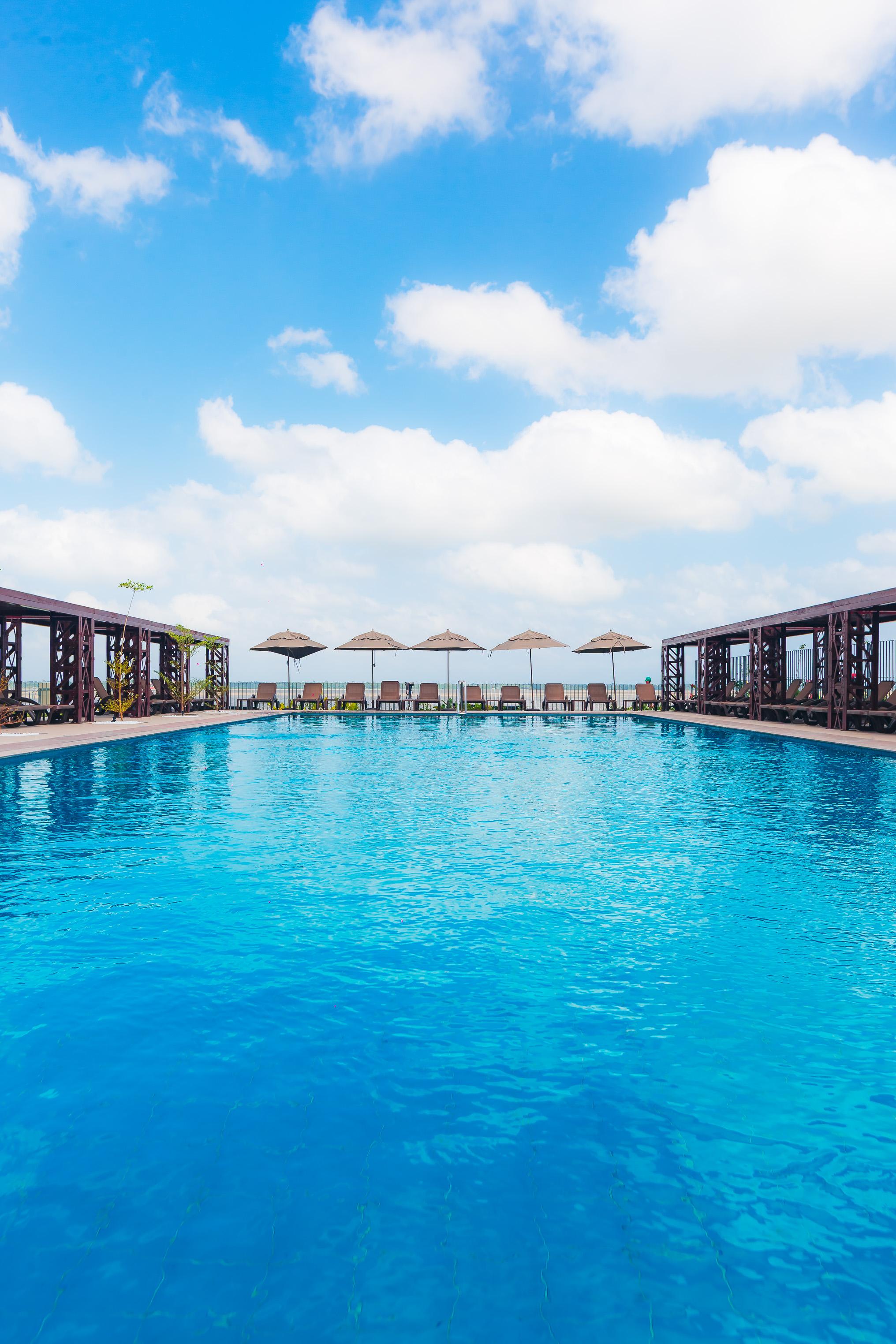 Vista Piscina Vila Galé Collection Amazônia