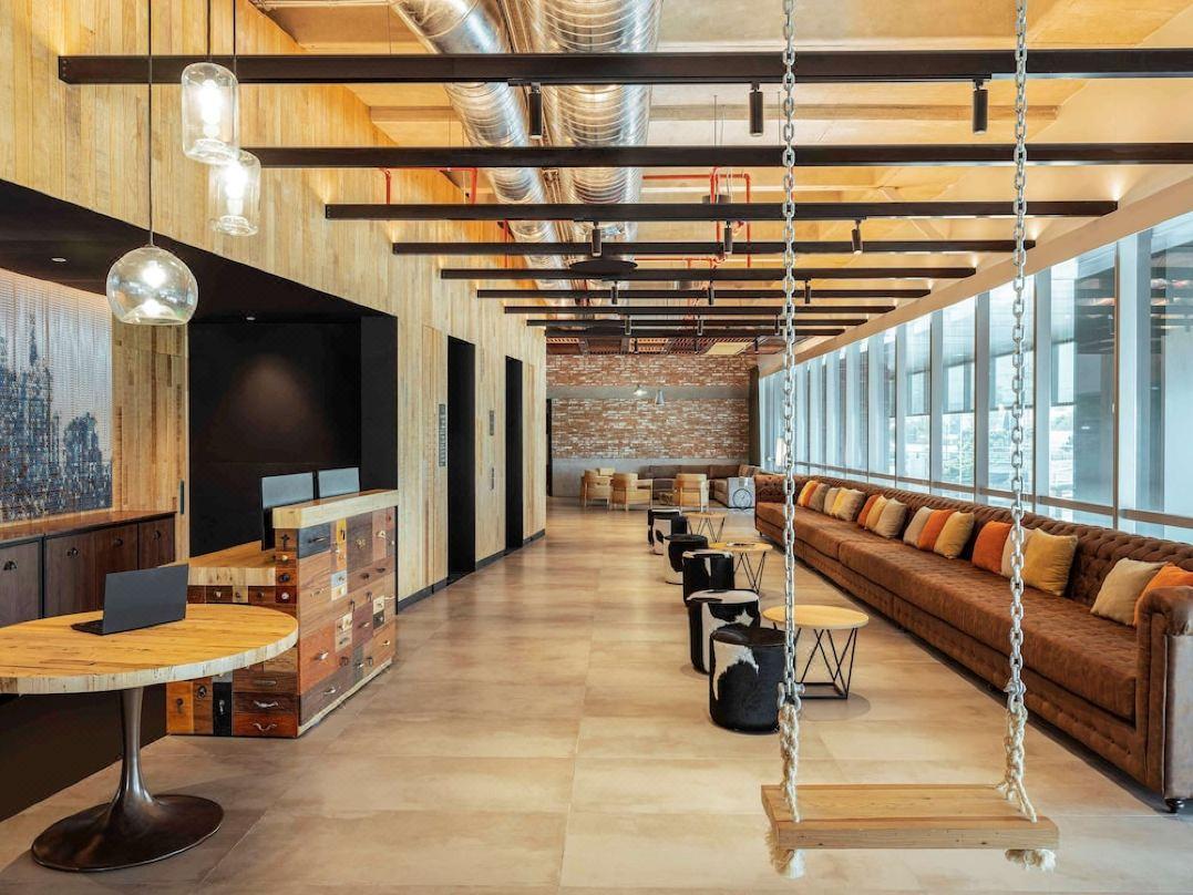 Vista Lobby Novotel Mexico City Toreo