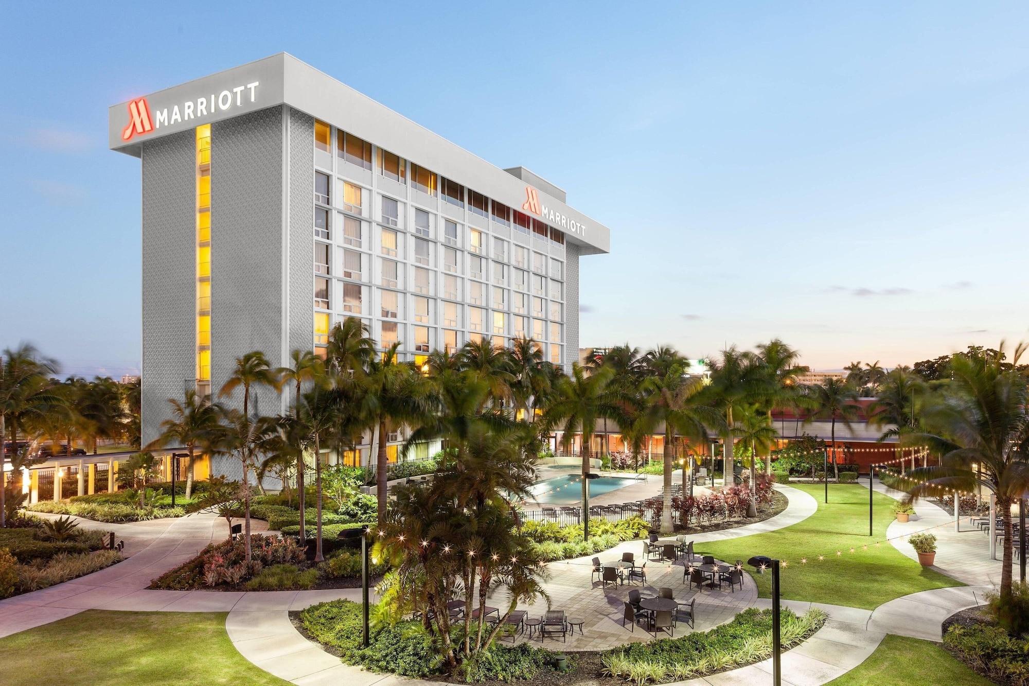 Vista Exterior Miami Airport Marriott