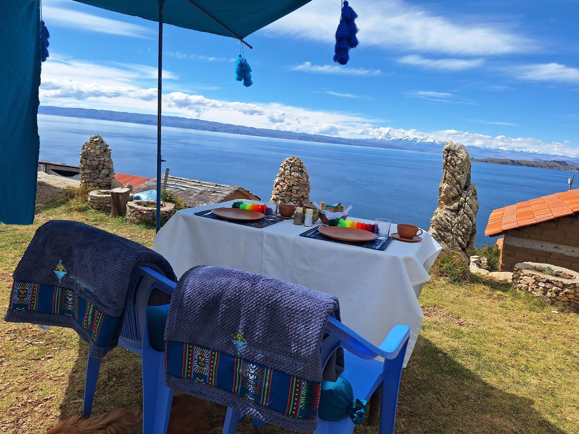 Vista Exterior Kalluchi Ecolodge SunIsland TiticacaLake