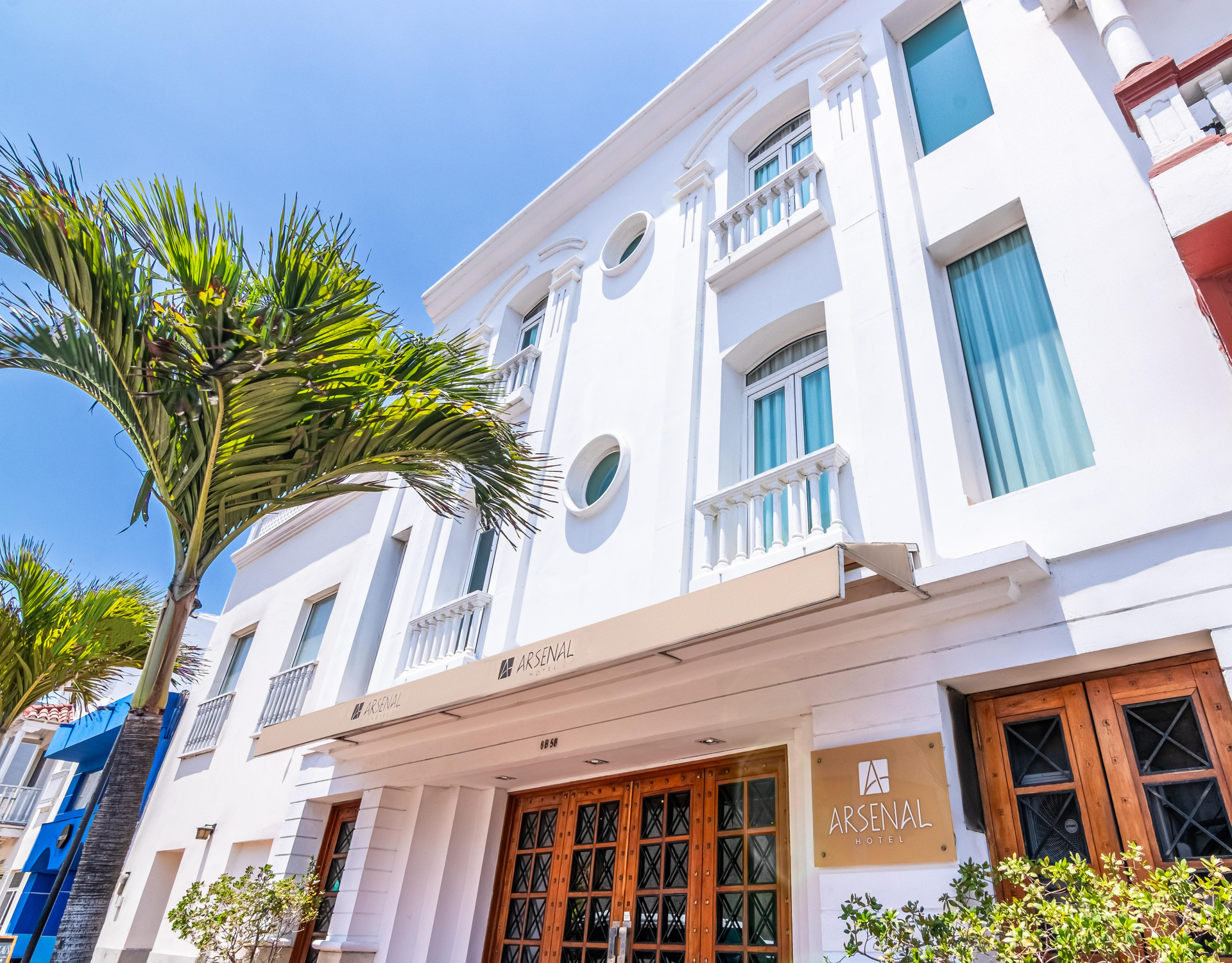 Vista Exterior Arsenal Hotel