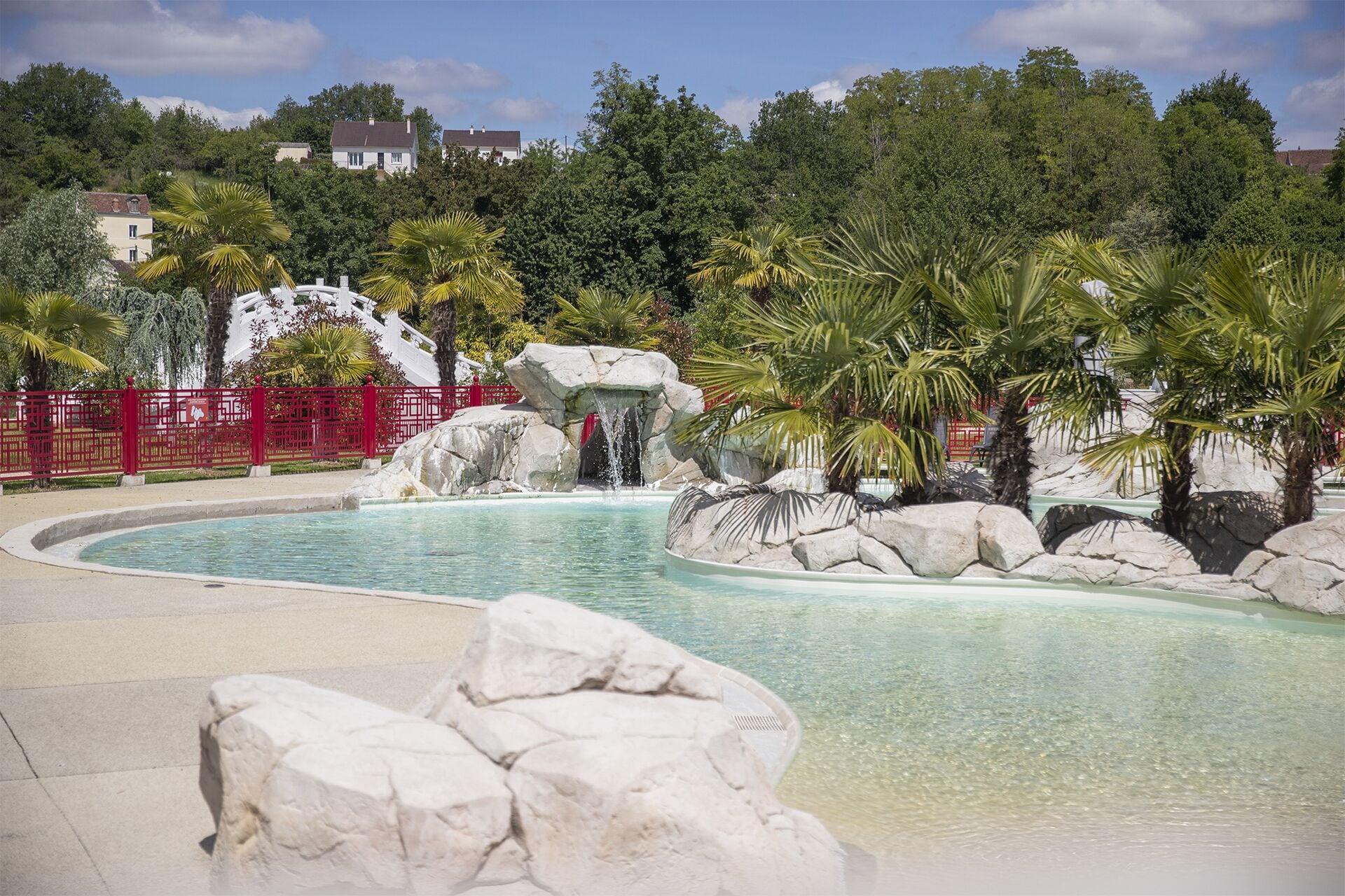 Vista Piscina Les Pagodes de Beauval