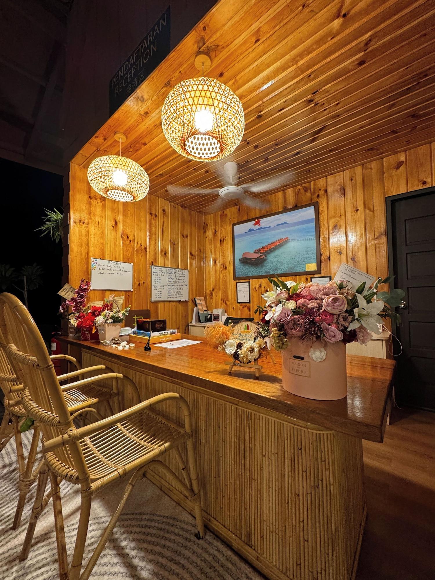 Vista Lobby Sand Bay Resort Semporna