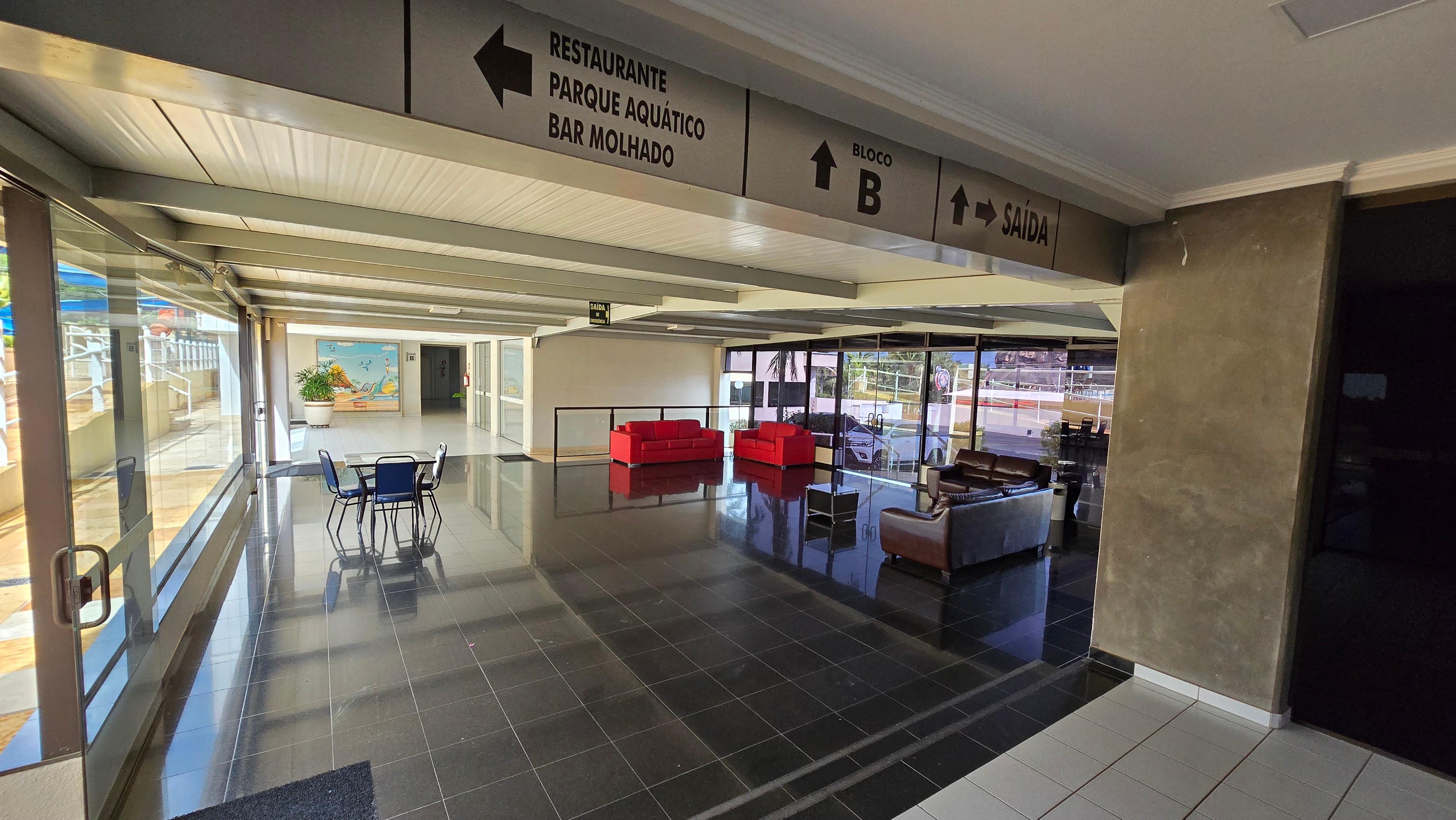 Vista Lobby diRoma Villas direto com o Grupo diRoma com acesso ao Acqua Park e Café da manhã