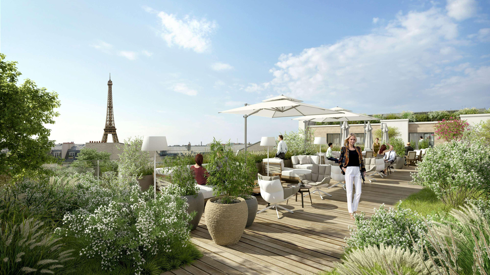 Bar/Salón Canopy by Hilton Paris Eiffel Tower