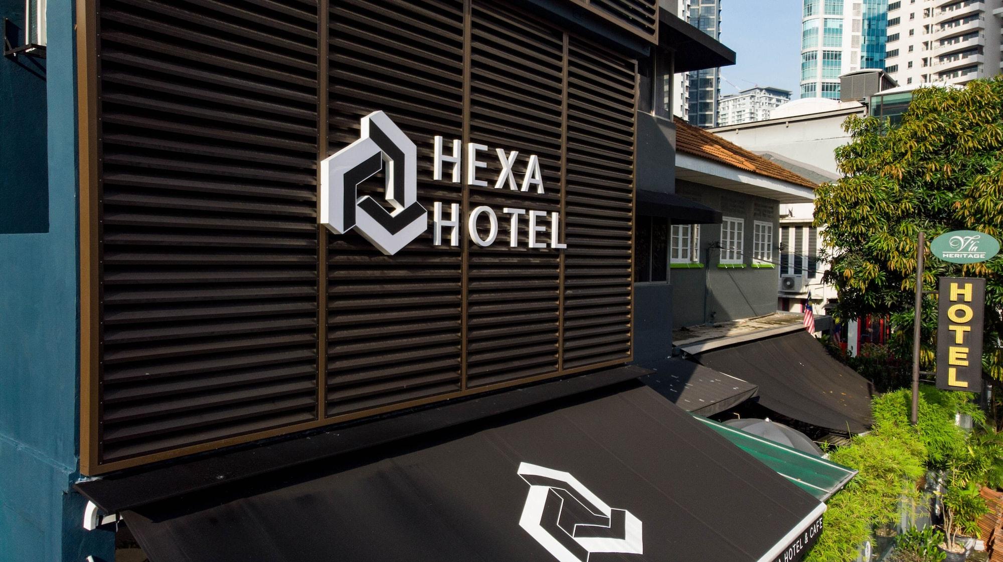 Vista Exterior Hexa Hotel & Backpackers Capsules Bukit Bintang