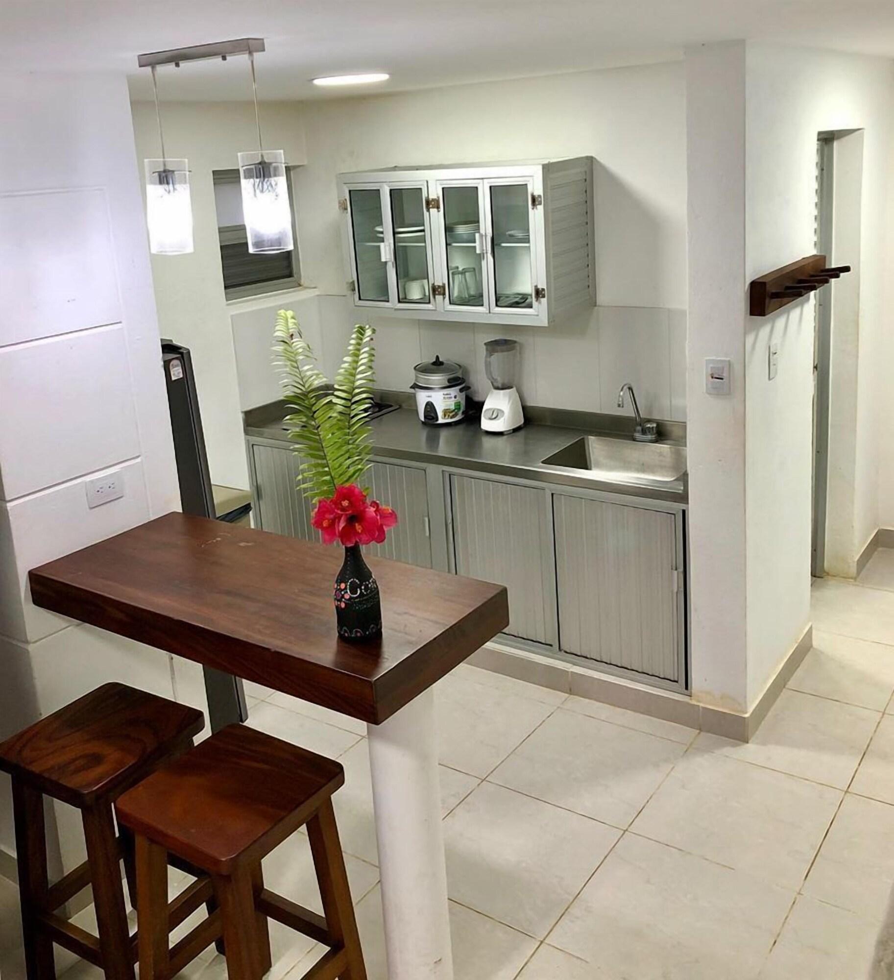Equipamiento de Habitación Cabañas Aqua Blue