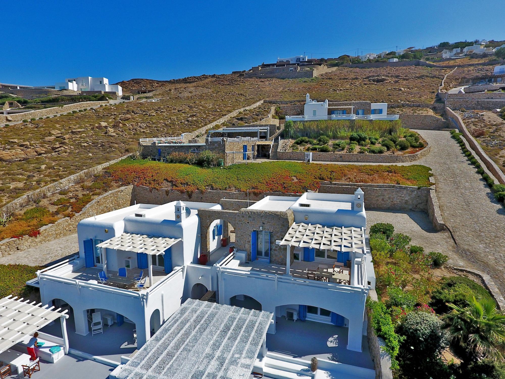 Vista Exterior Mykonos Spirit Villas