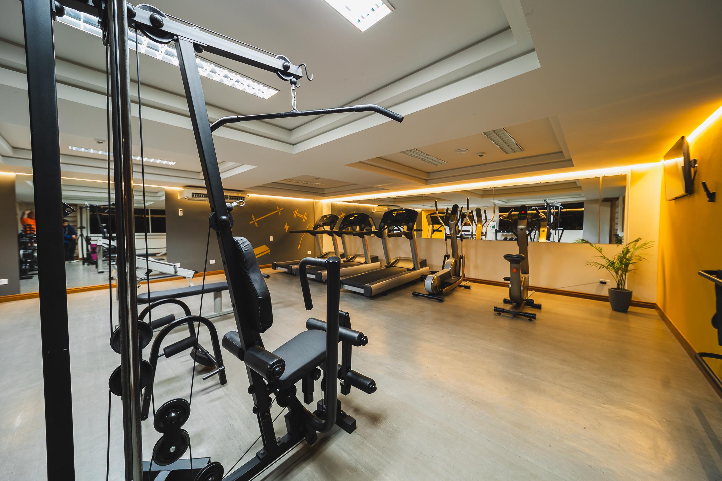 Gimnasio Hotel Cassino Tower Curitiba Aeroporto By Nacional Inn
