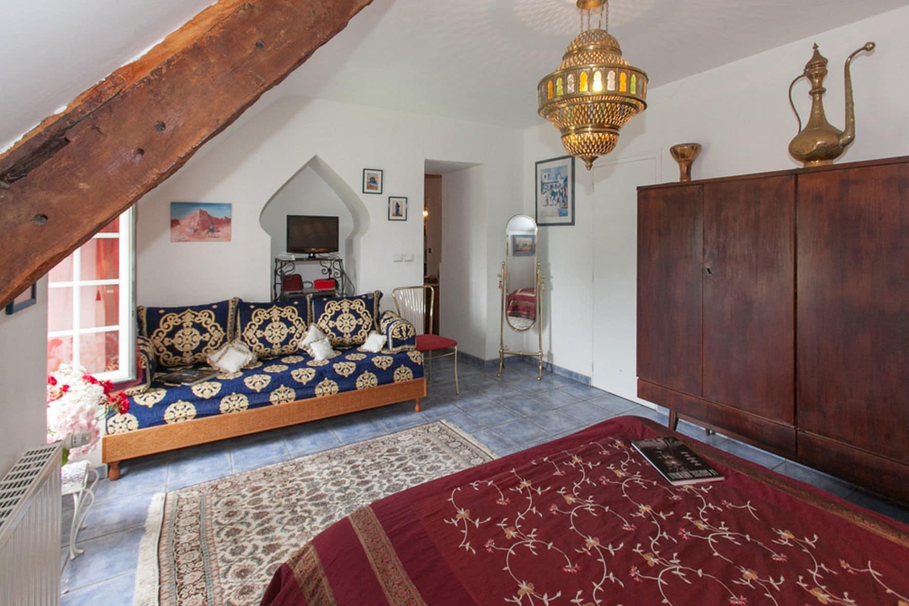 Set de Habitación Les Palmiers Chambres d'hôtes