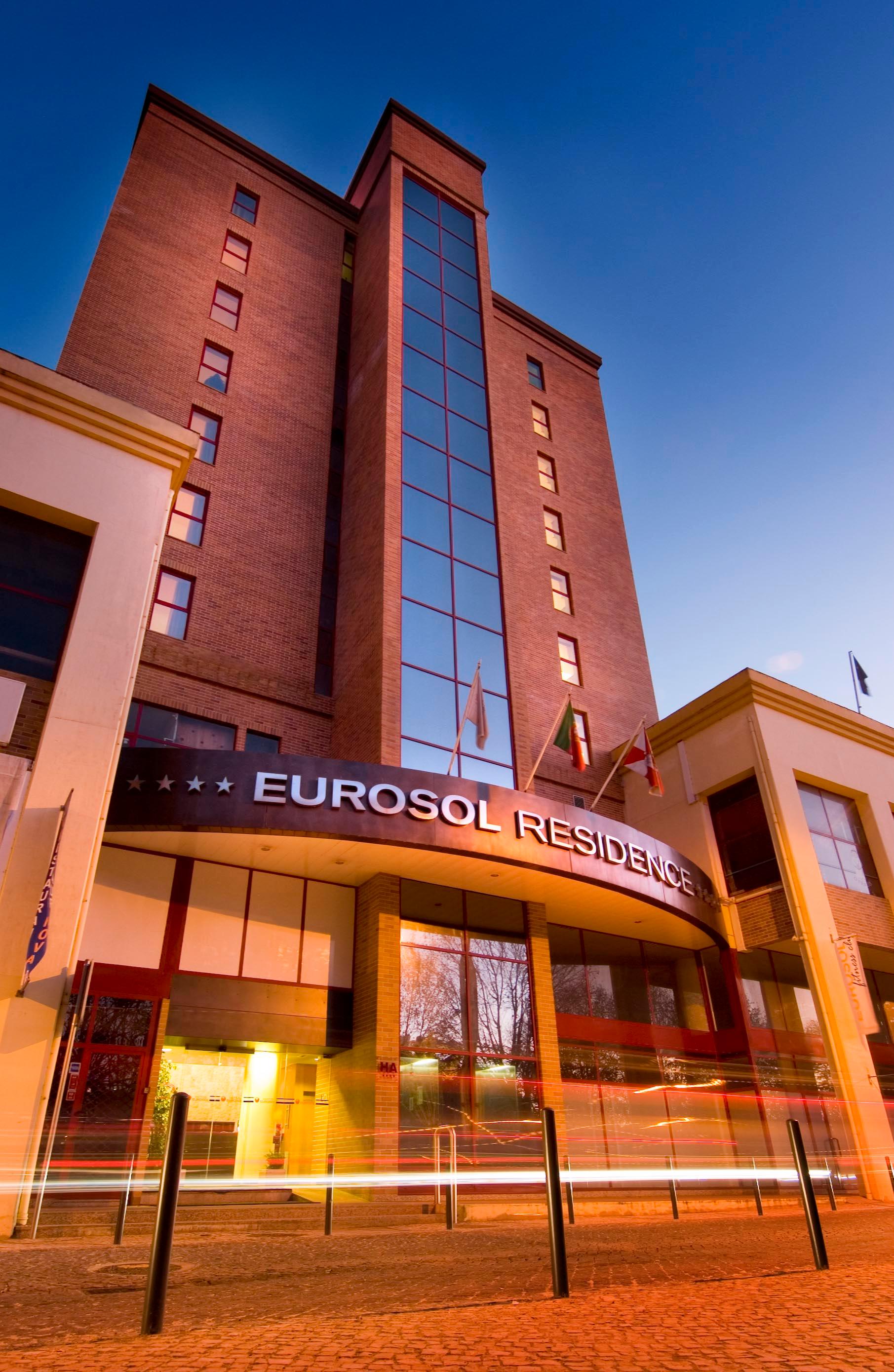 Vista Exterior Eurosol Residence Hotel Apartamento