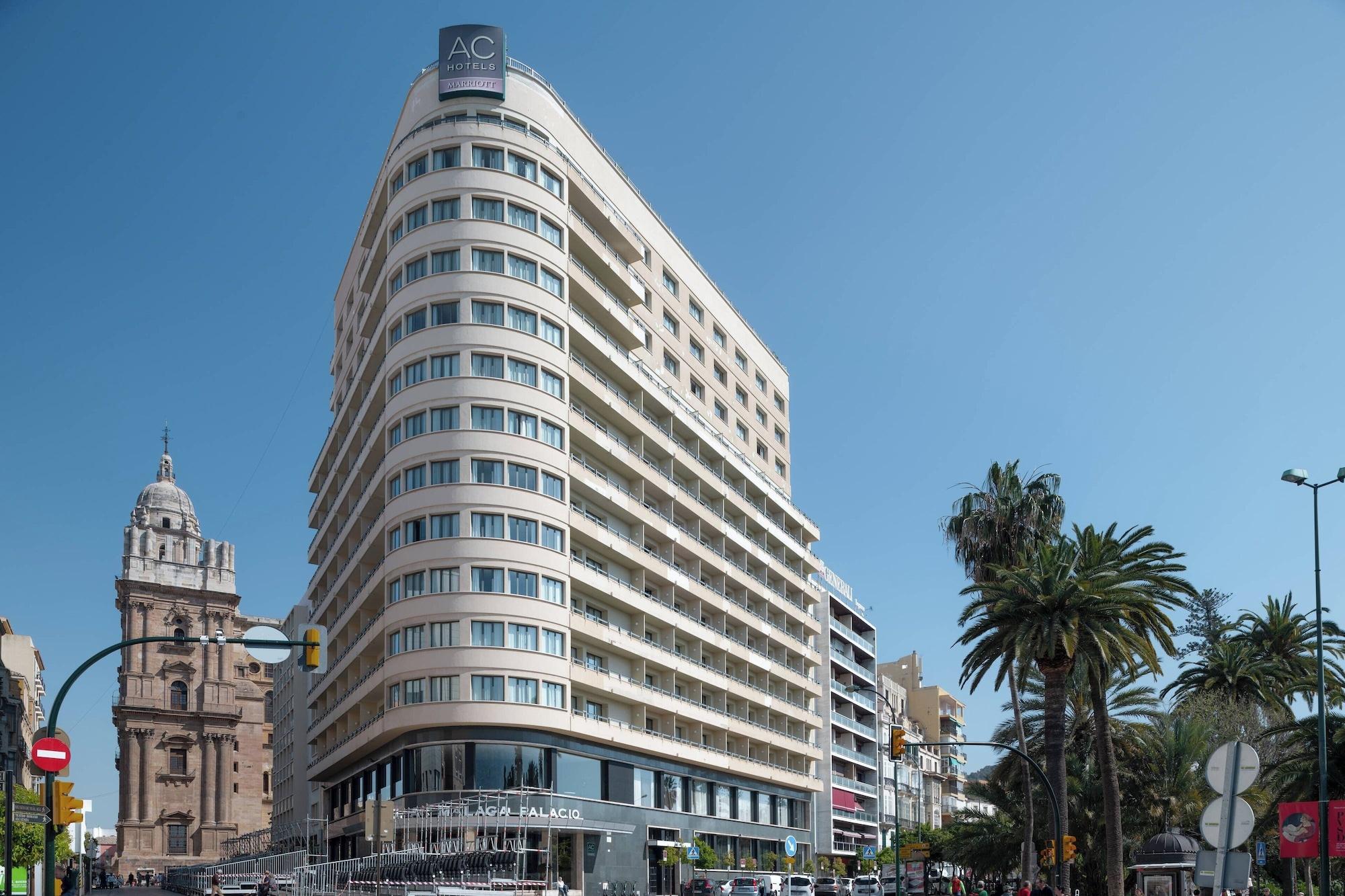 Vista Exterior AC Hotel Málaga Palacio by Marriott
