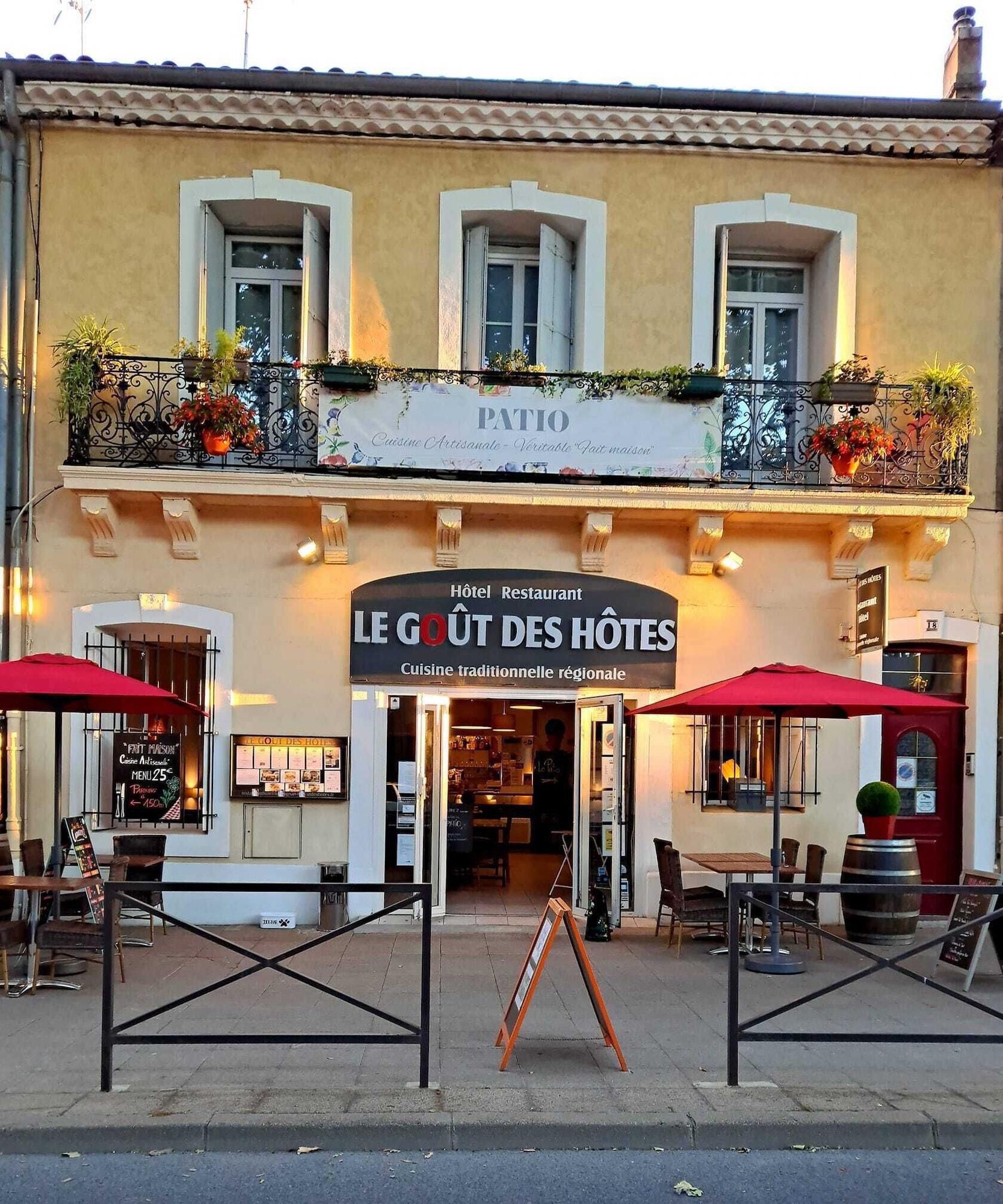 Vista Exterior Hotel-Restaurant Le Goût des Hôtes