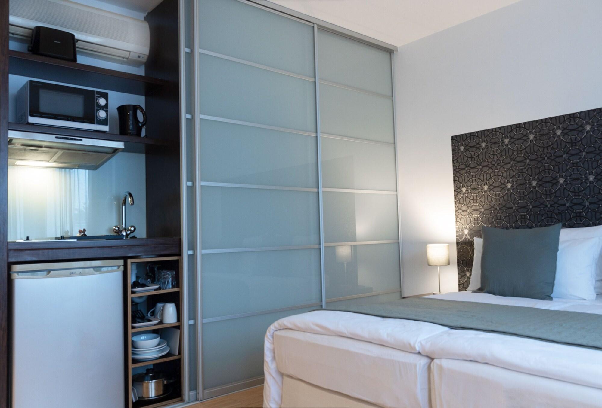 Equipamiento de Habitación Paragon Apartments