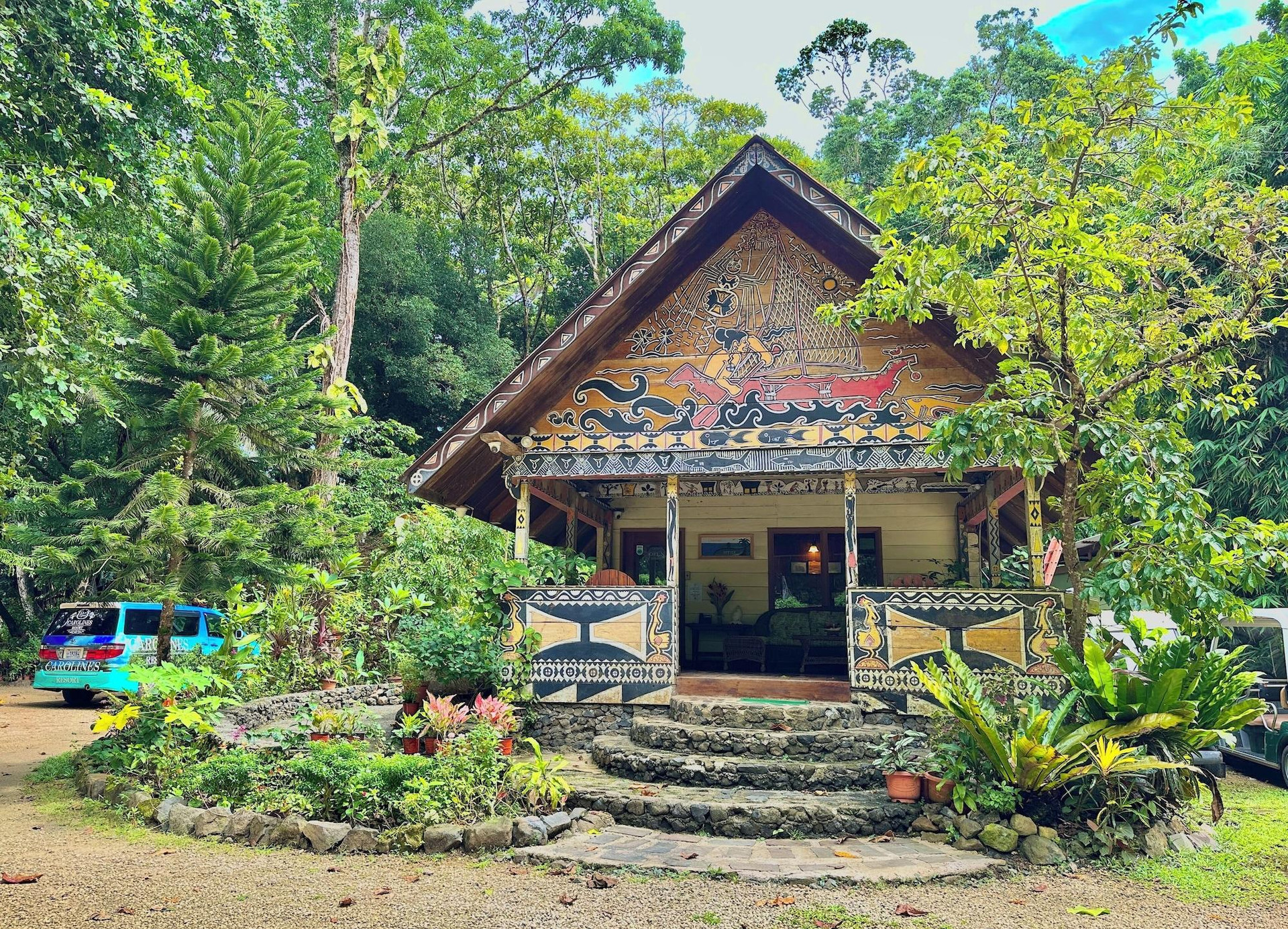 Vista Lobby Palau Carolines Resort