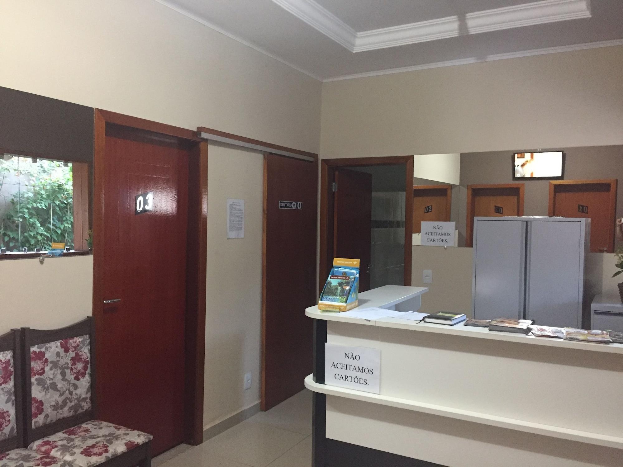 Vista Lobby Pousada Pimenta Olimpia