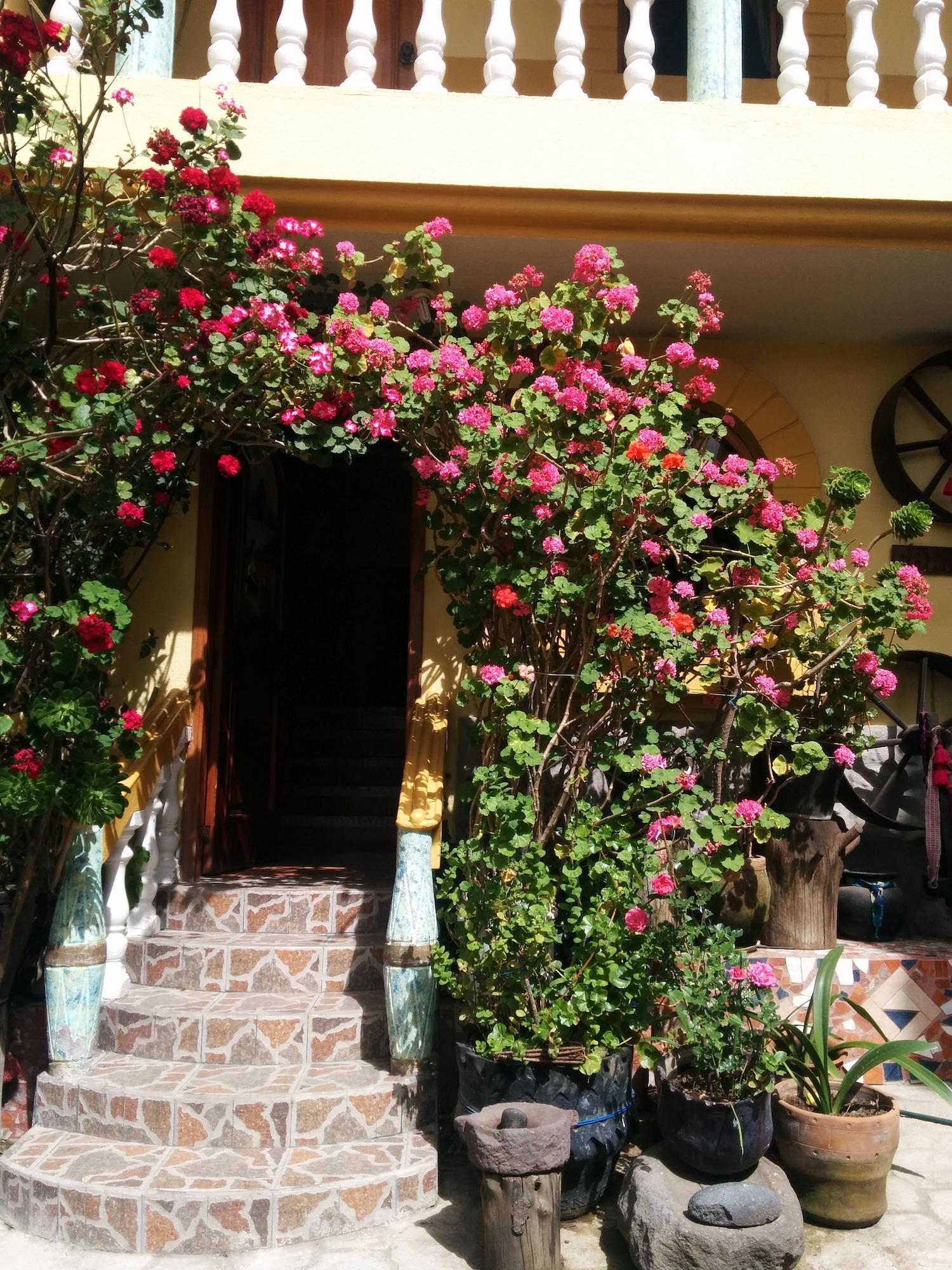 Vista Lobby Hostal Curiñan
