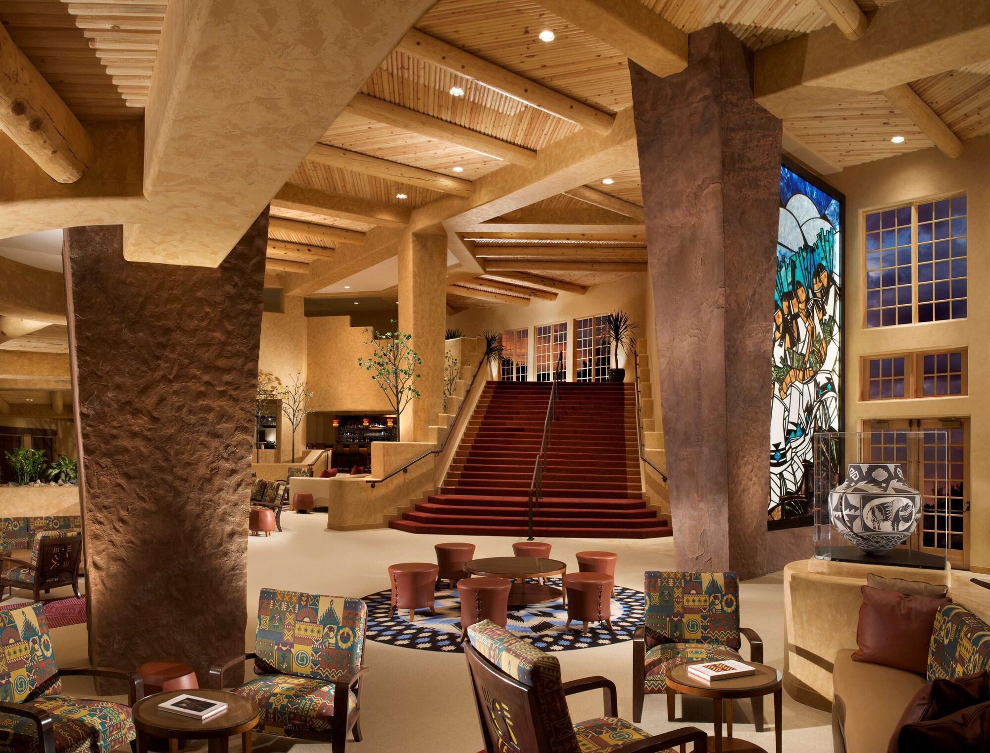 Vista Lobby Hilton Santa Fe Buffalo Thunder