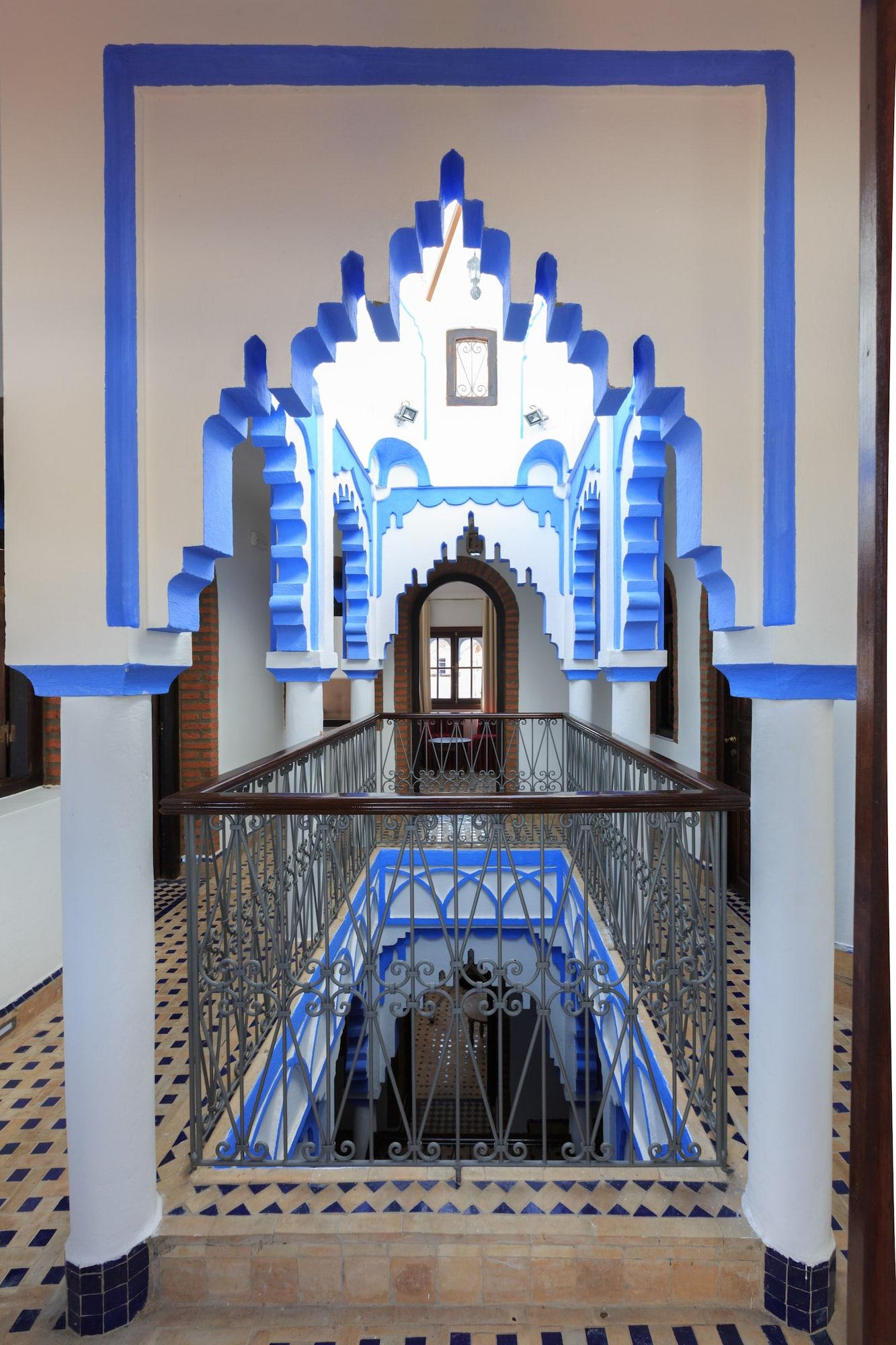 Vista Lobby Riad Zaitouna Chaouen
