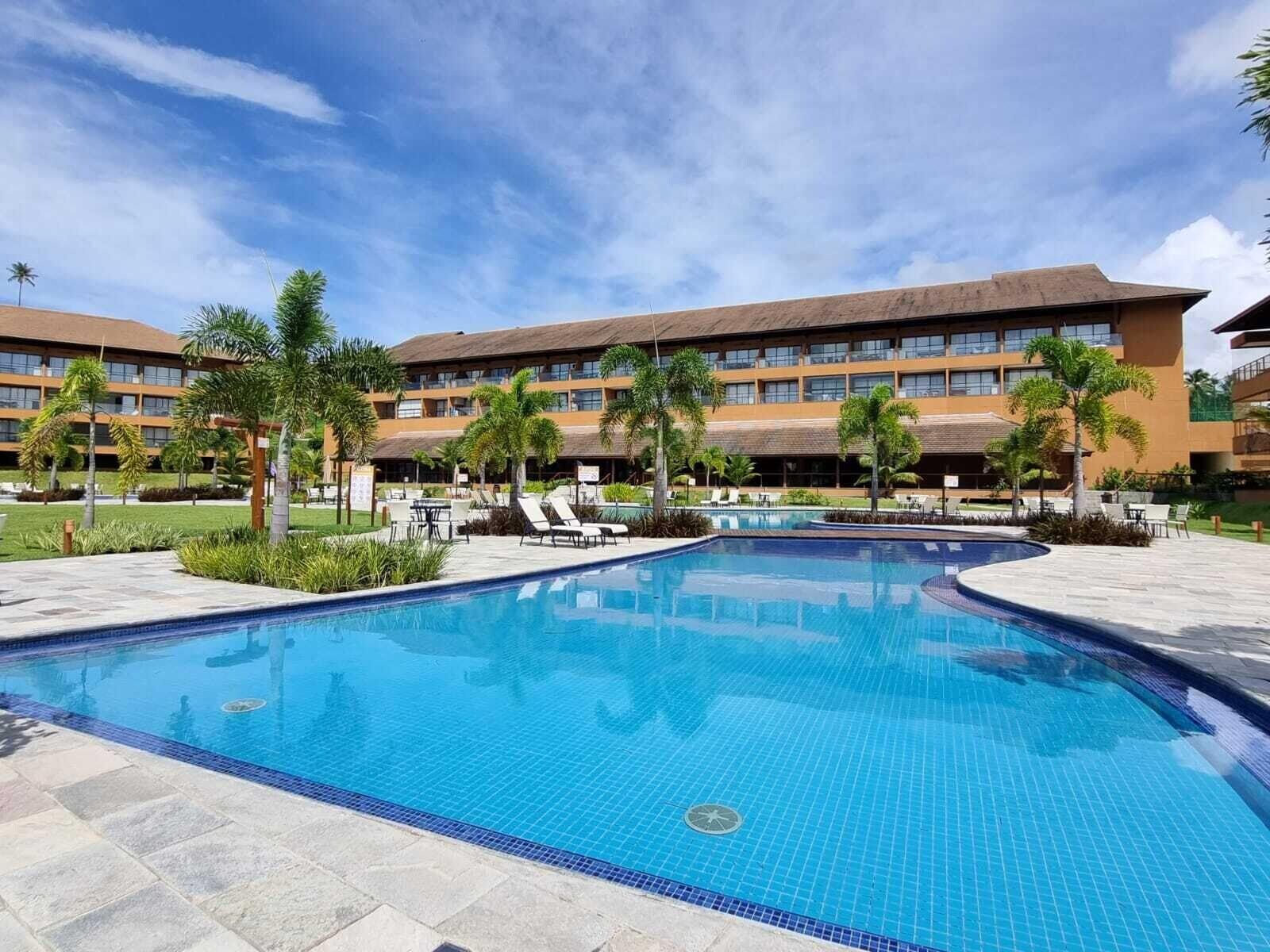Vista Piscina Flat Eco Resort Praia dos Carneiros