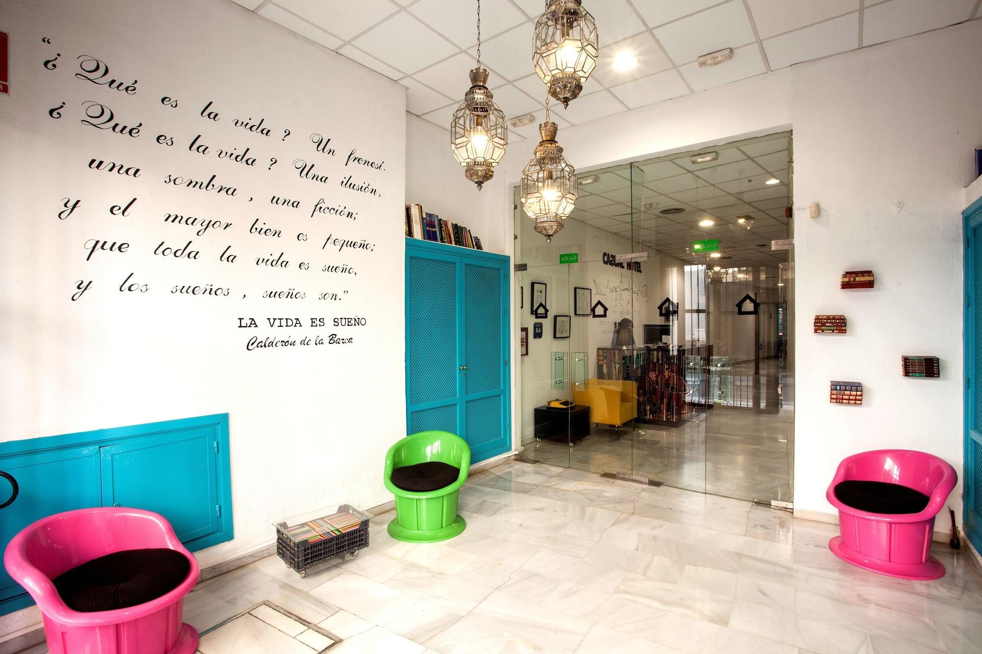 Vista Lobby Casual de las Letras Sevilla Hotel