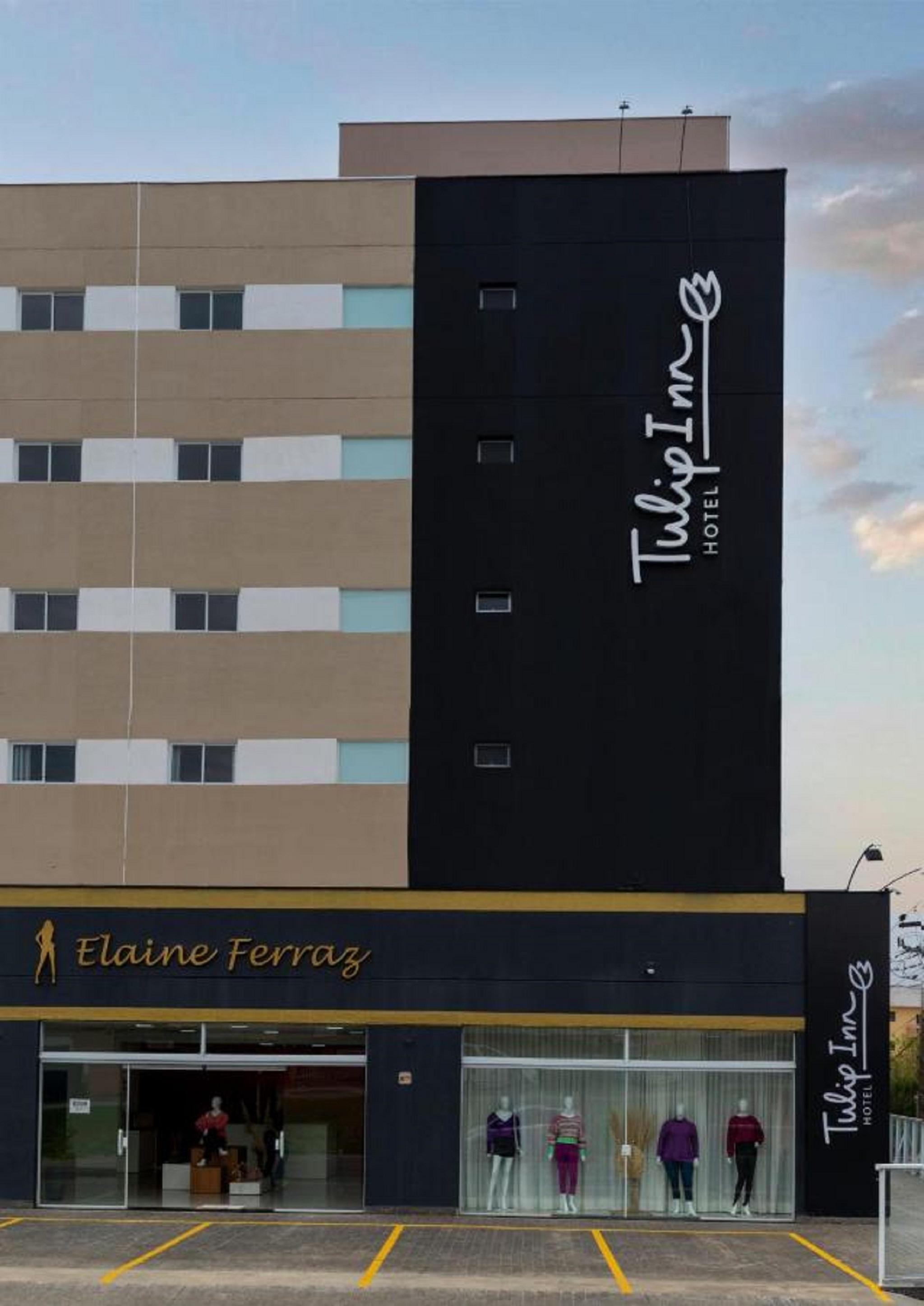 Vista da fachada Tulip Inn Sorocaba