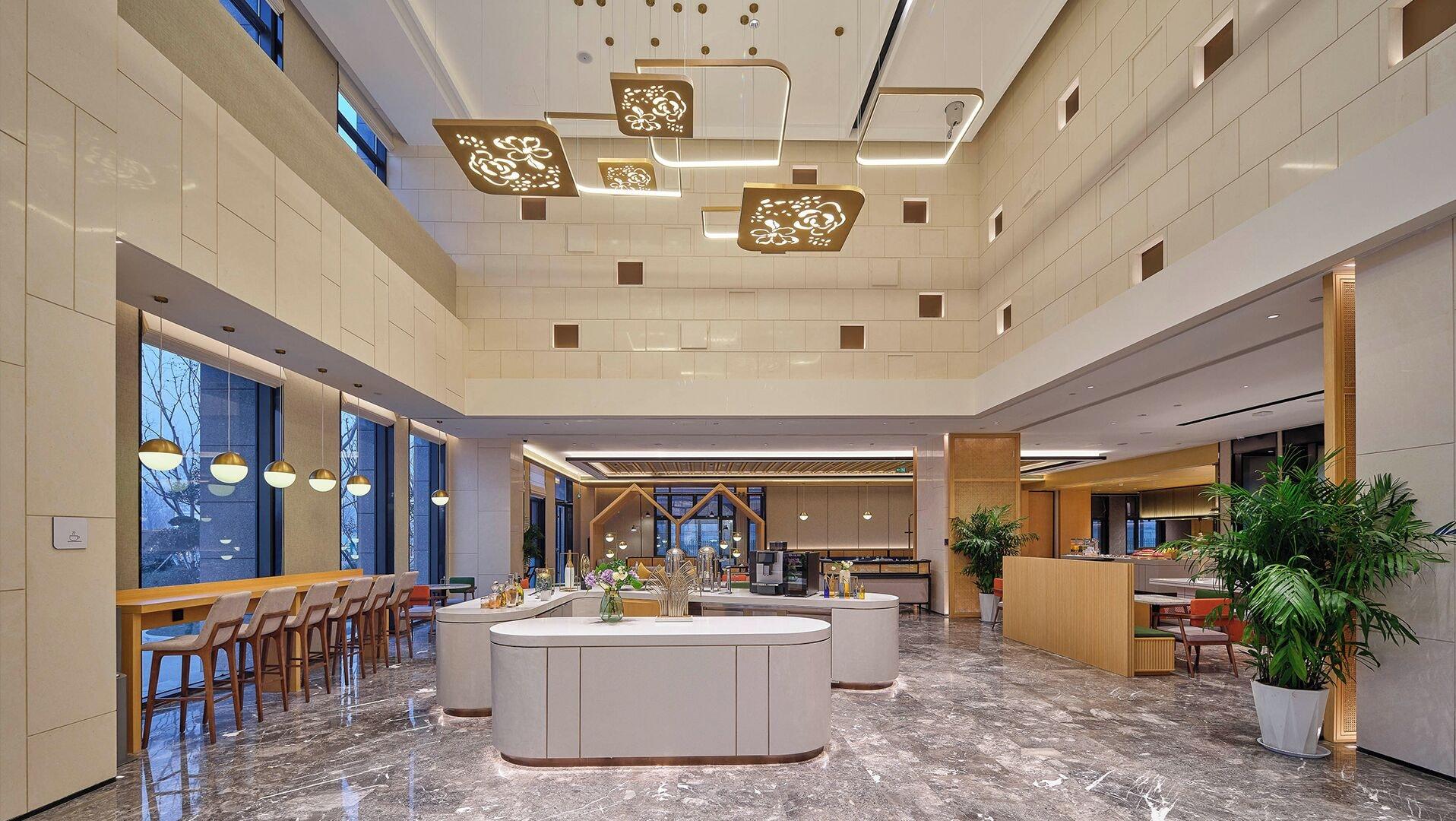 Vista Lobby Hilton Garden Inn Liaocheng Jiangbei Shuicheng